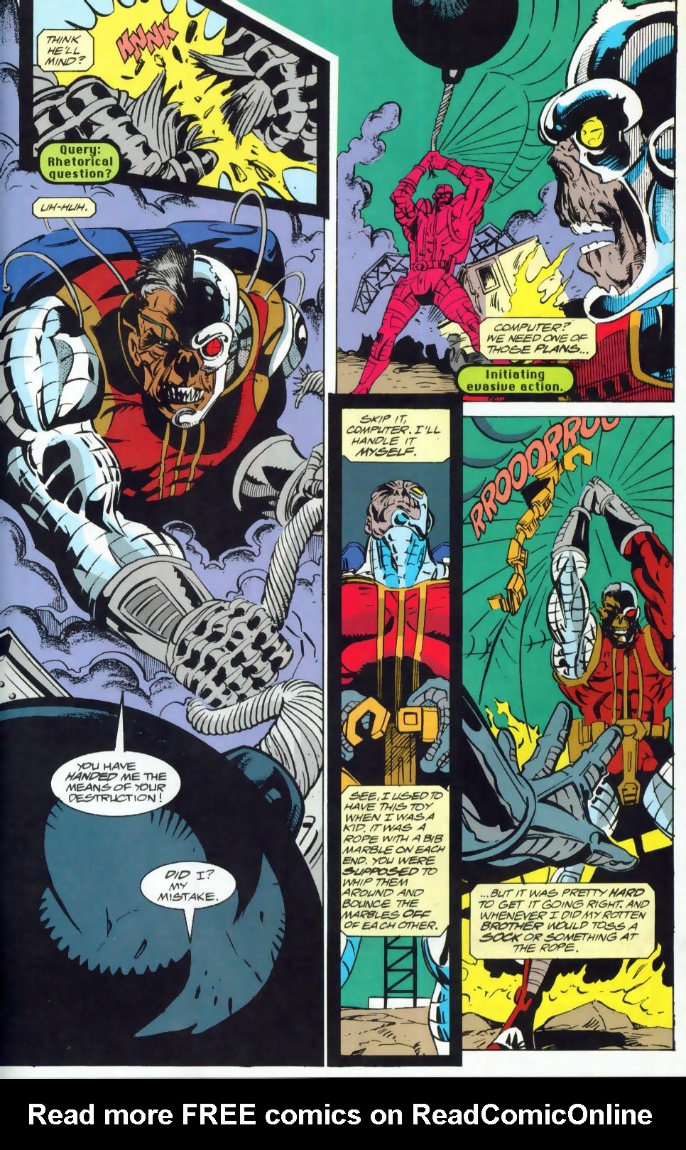 Read online Deathlok (1991) comic -  Issue #16 - 19
