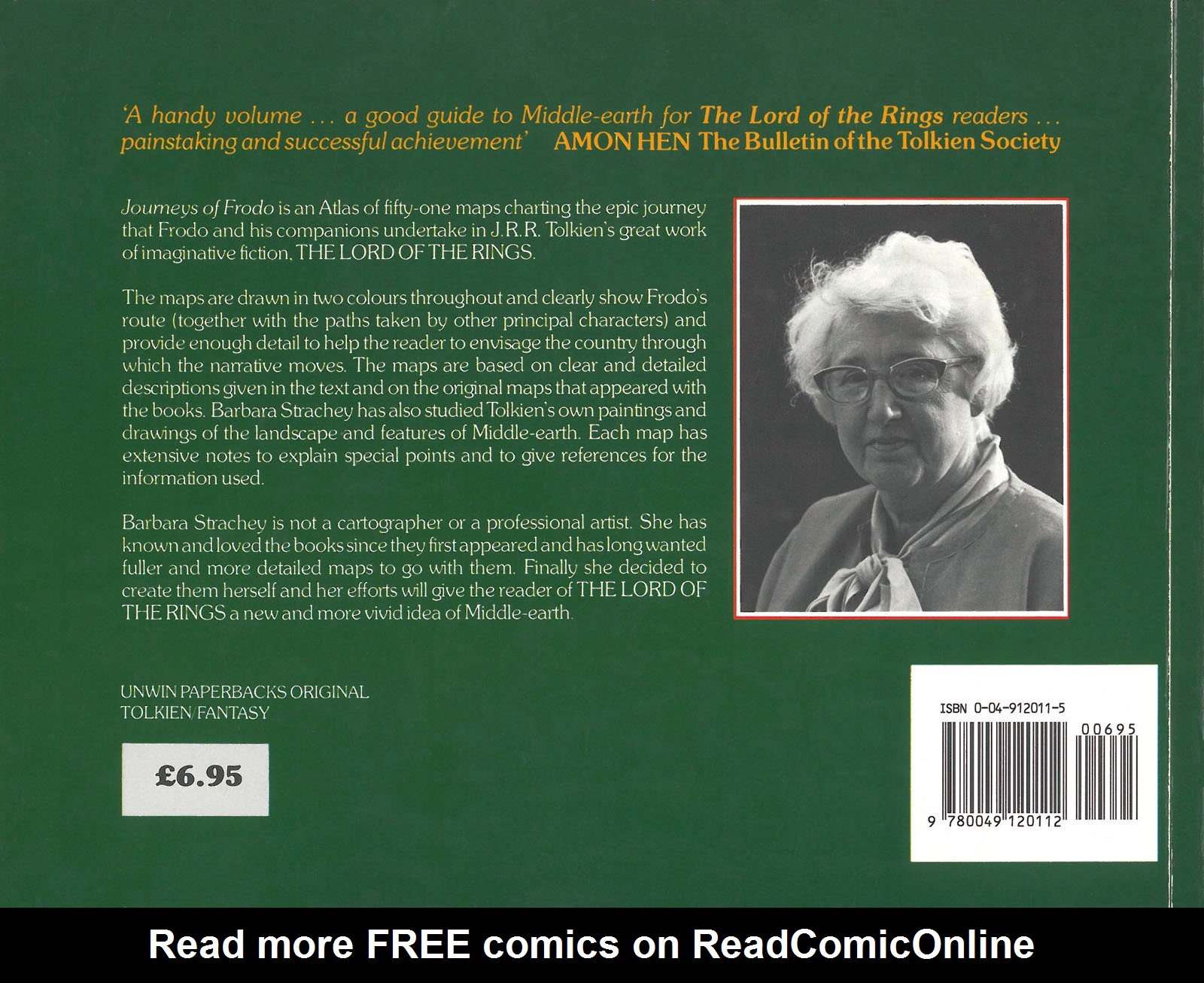 Read online Journeys of Frodo: An Atlas of J.R.R. Tolkien's The Lord of the Rings comic -  Issue # TPB - 115