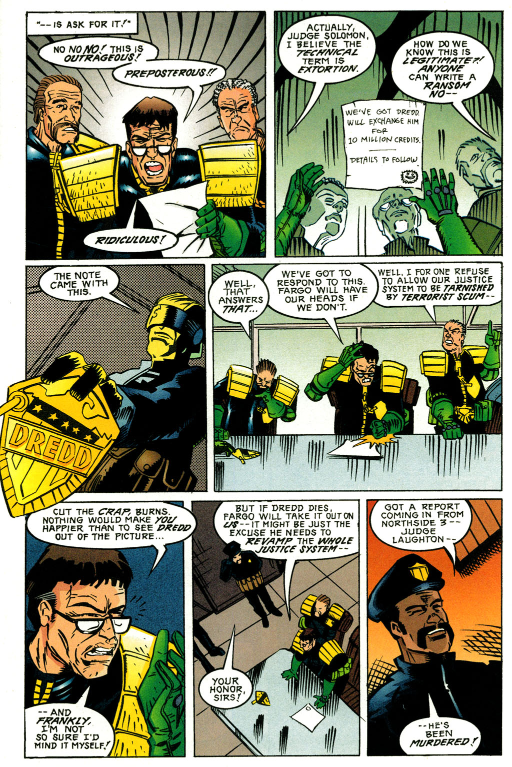 Read online Judge Dredd (1994) comic -  Issue #2 - 6