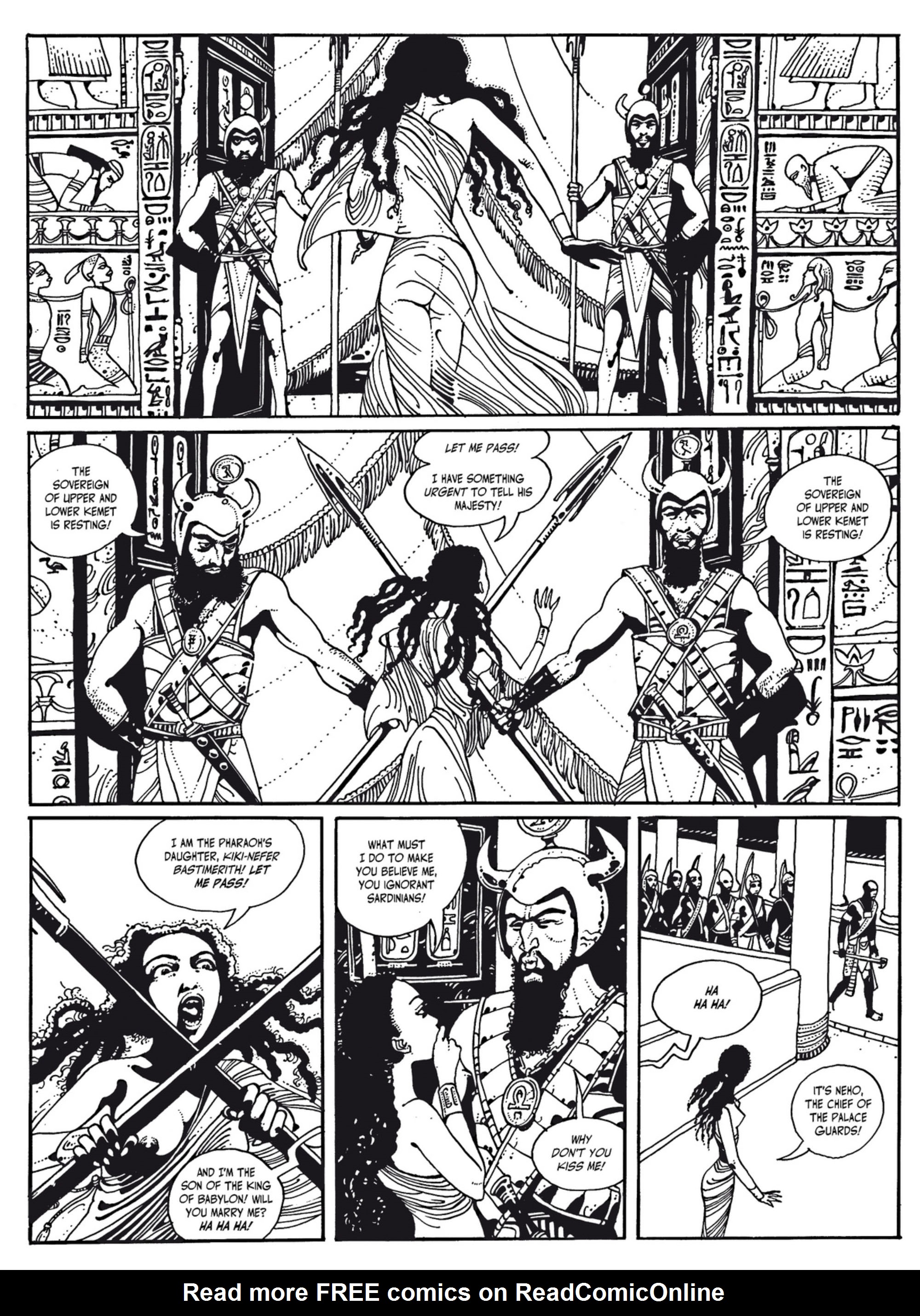 Read online The Egyptian Princesses comic -  Issue # TPB 1 (Part 3) - 38