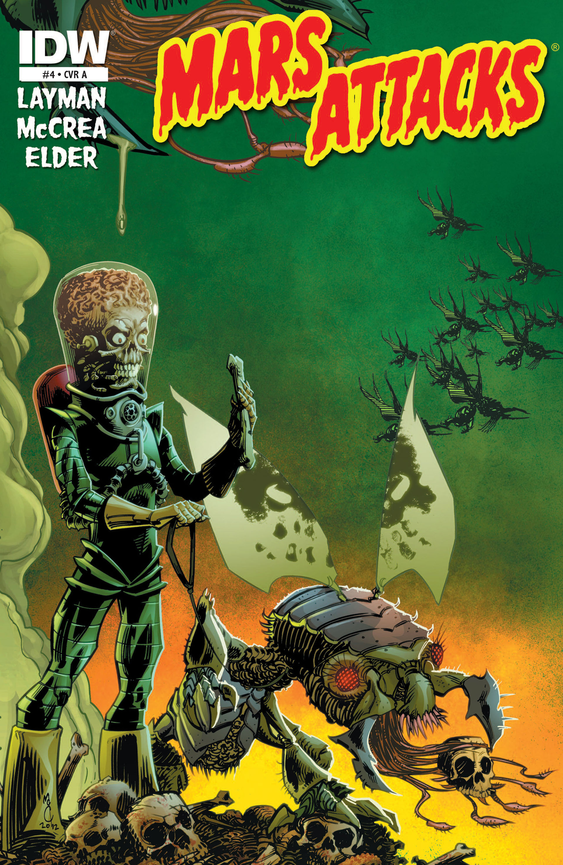 Read online Mars Attacks comic -  Issue #4 - 1