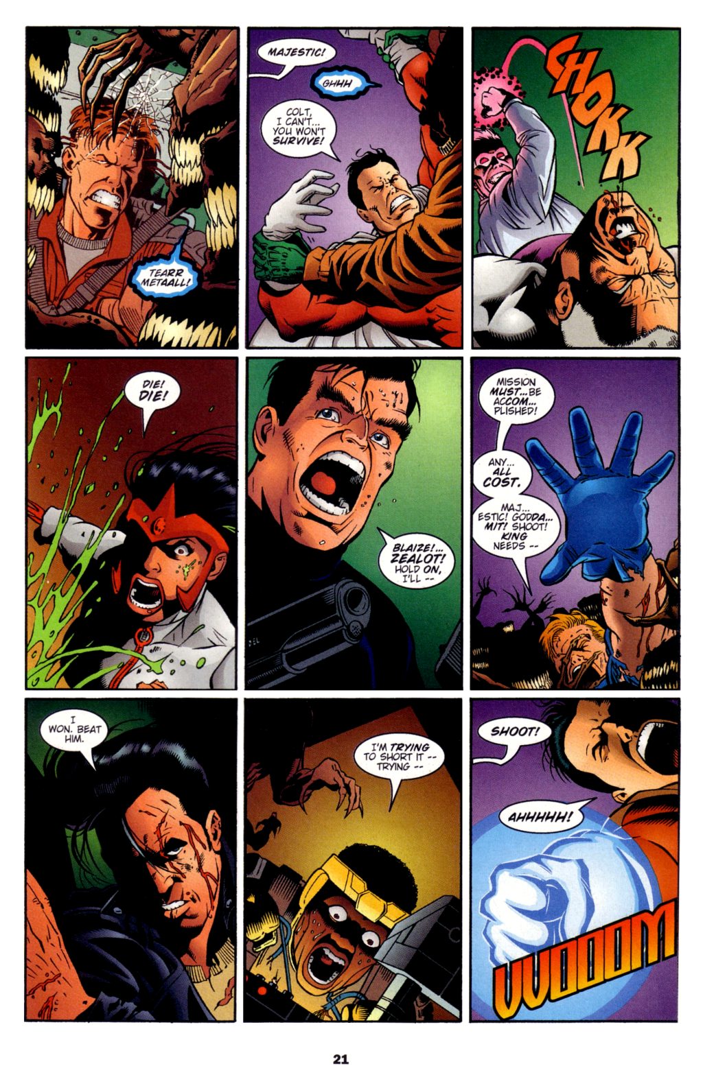 Read online Team One: WildC.A.T.s comic -  Issue #2 - 21