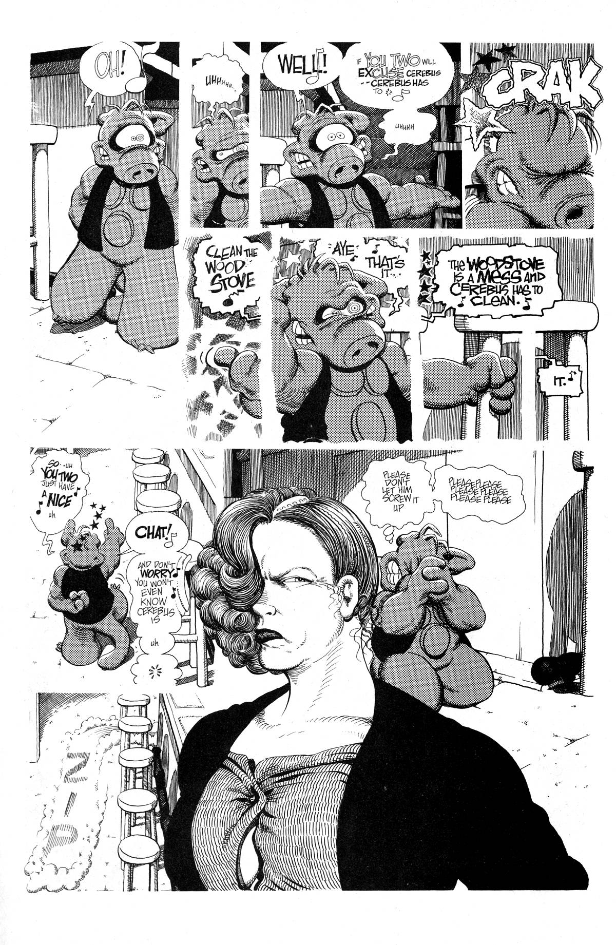 Read online Cerebus comic -  Issue #227 - 12