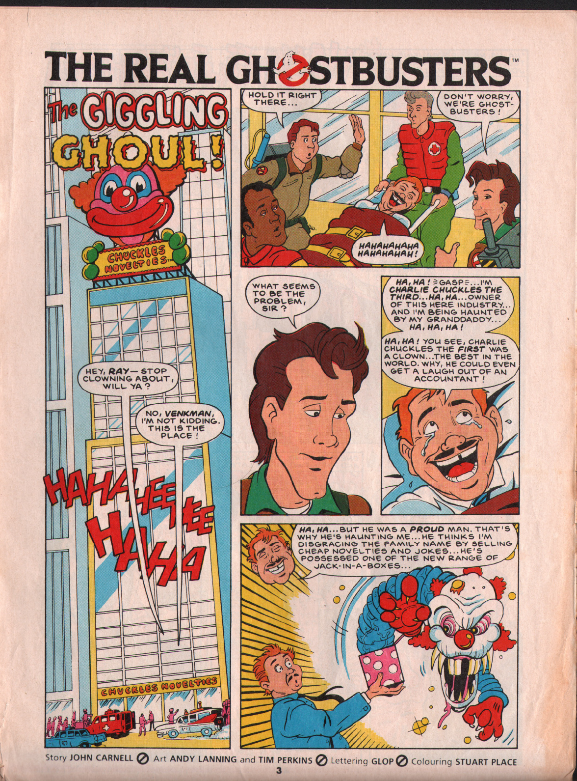 Read online The Real Ghostbusters comic -  Issue #4 - 3