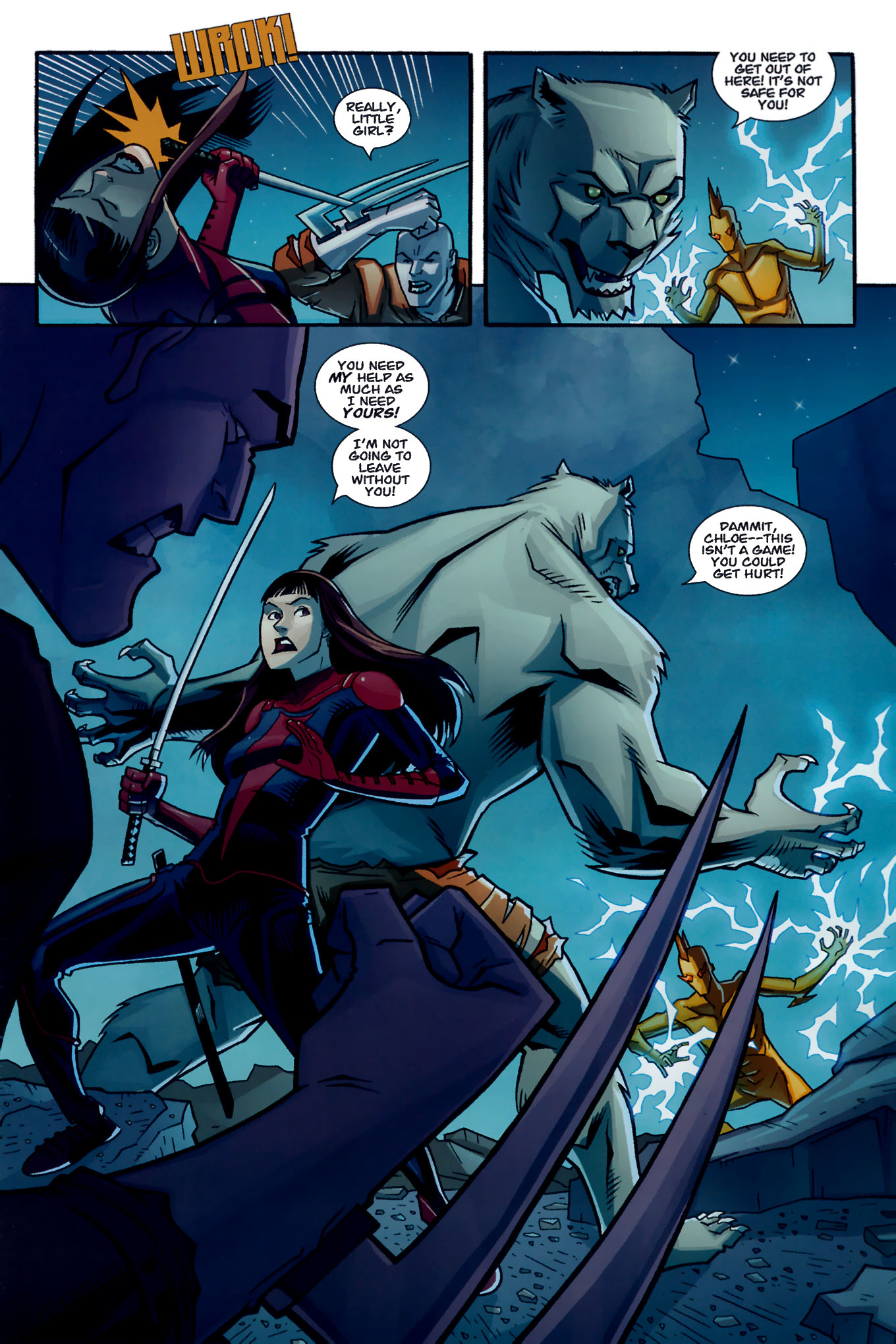 Read online The Astounding Wolf-Man comic -  Issue #17 - 9