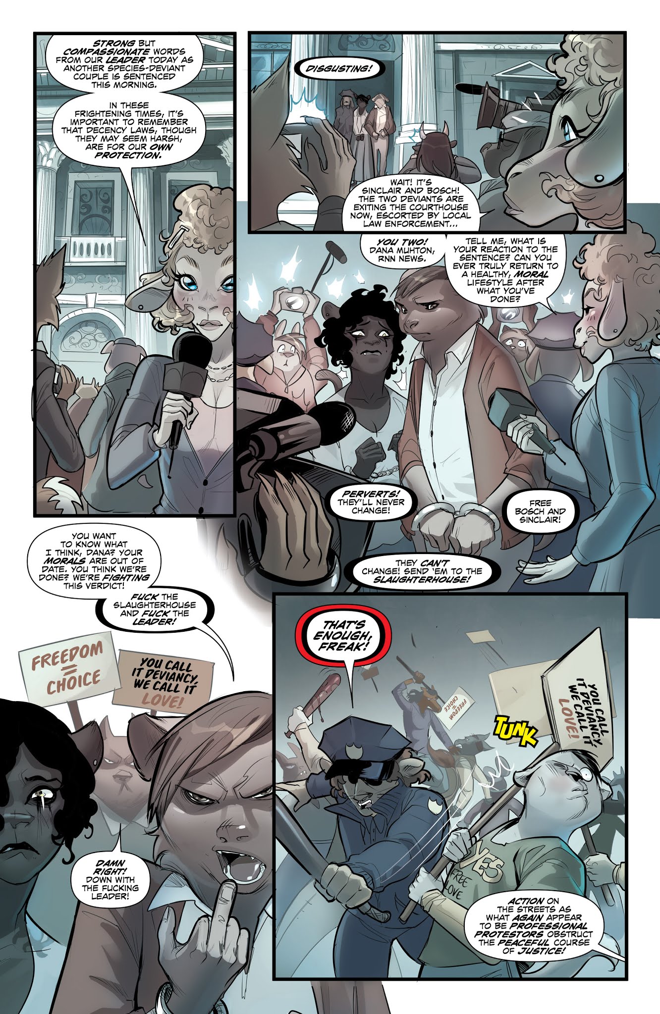 Read online Unnatural comic -  Issue #2 - 4