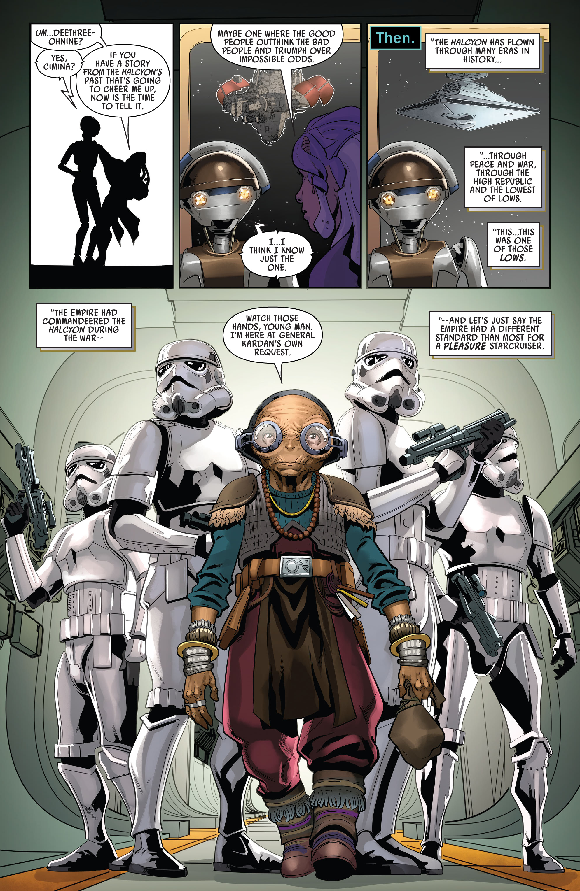 Read online Star Wars: The Halcyon Legacy comic -  Issue #4 - 7