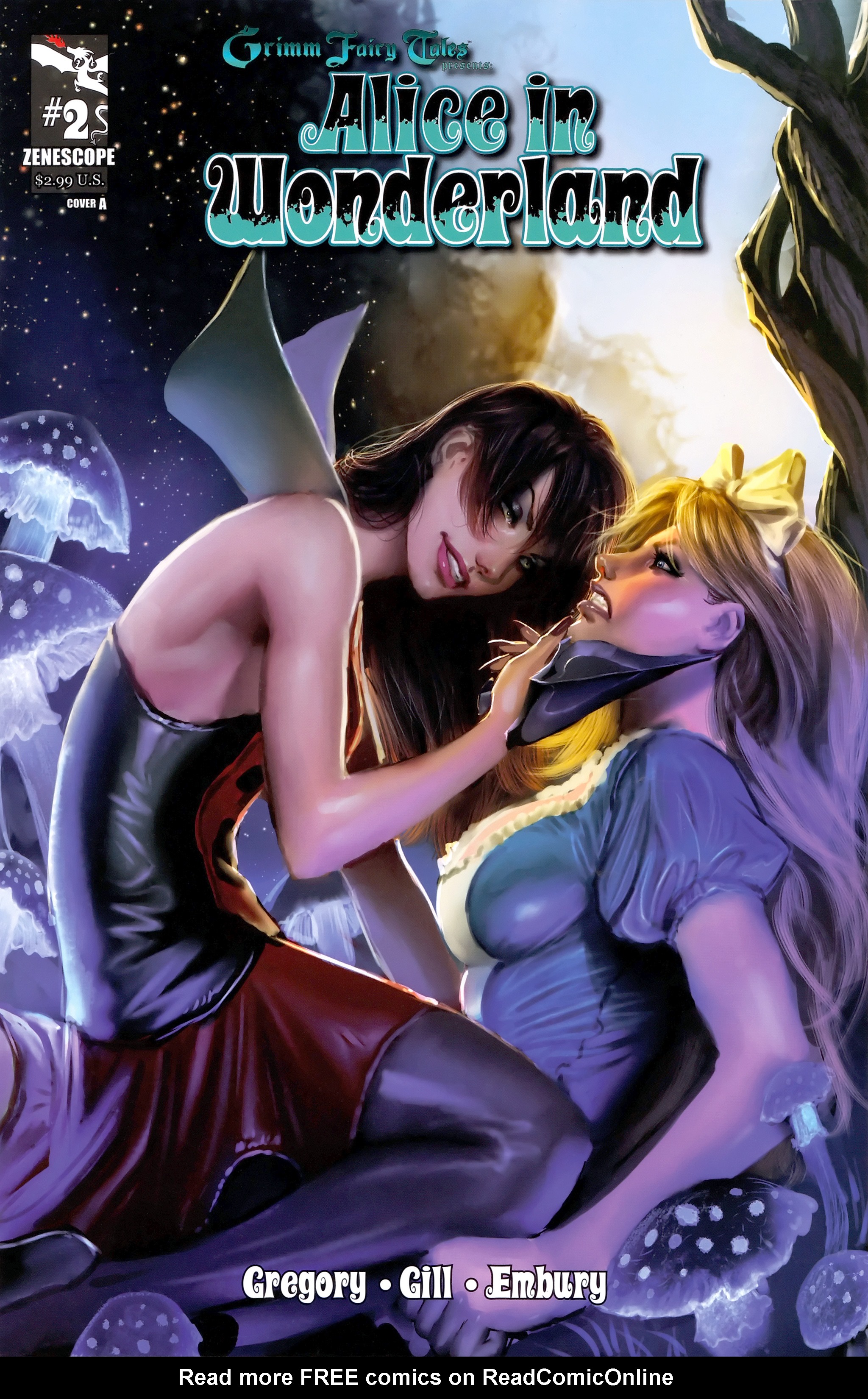 Read online Grimm Fairy Tales presents Alice in Wonderland comic -  Issue #2 - 1