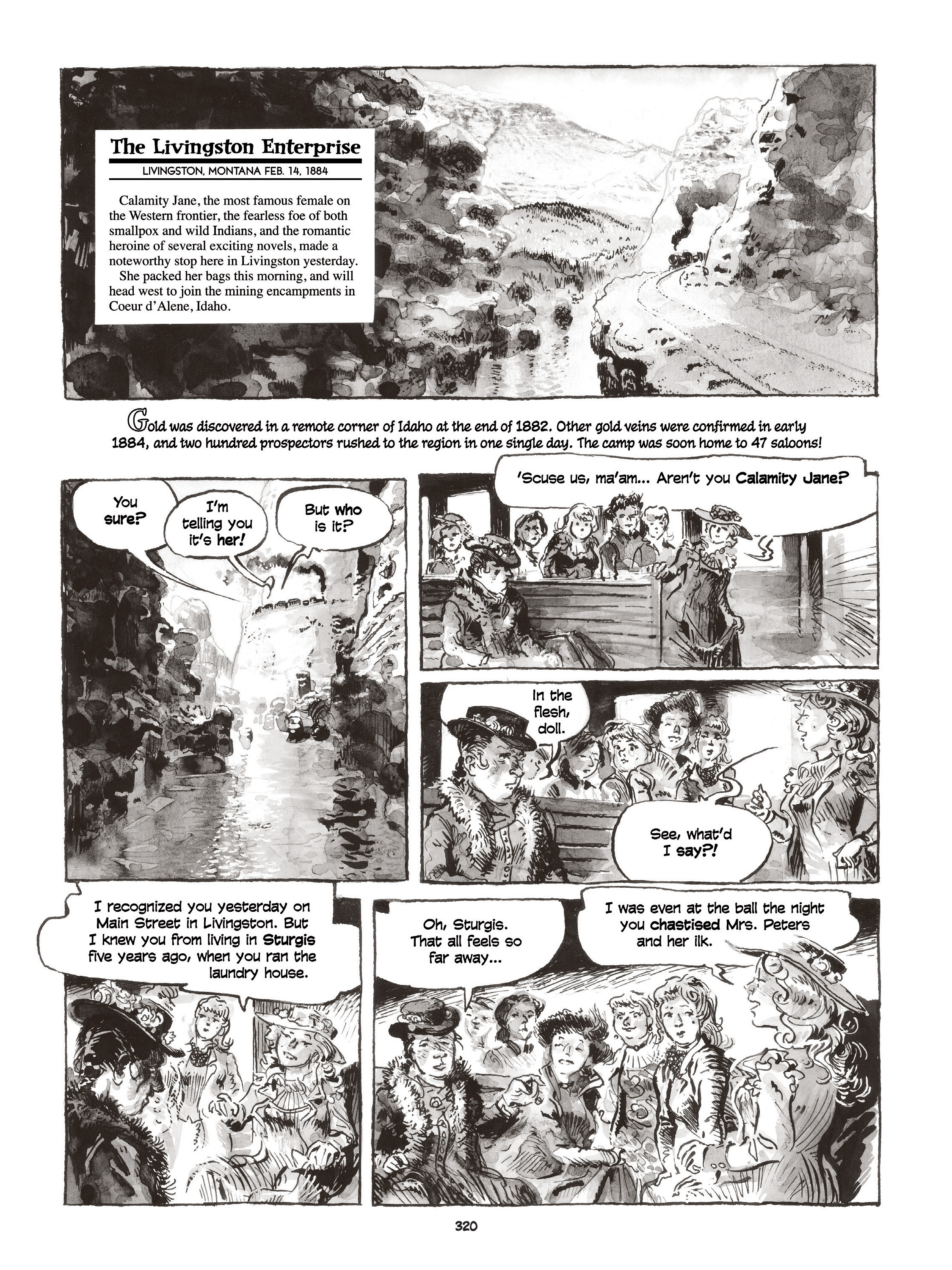 Read online Calamity Jane: The Calamitous Life of Martha Jane Cannary comic -  Issue # TPB (Part 4) - 21