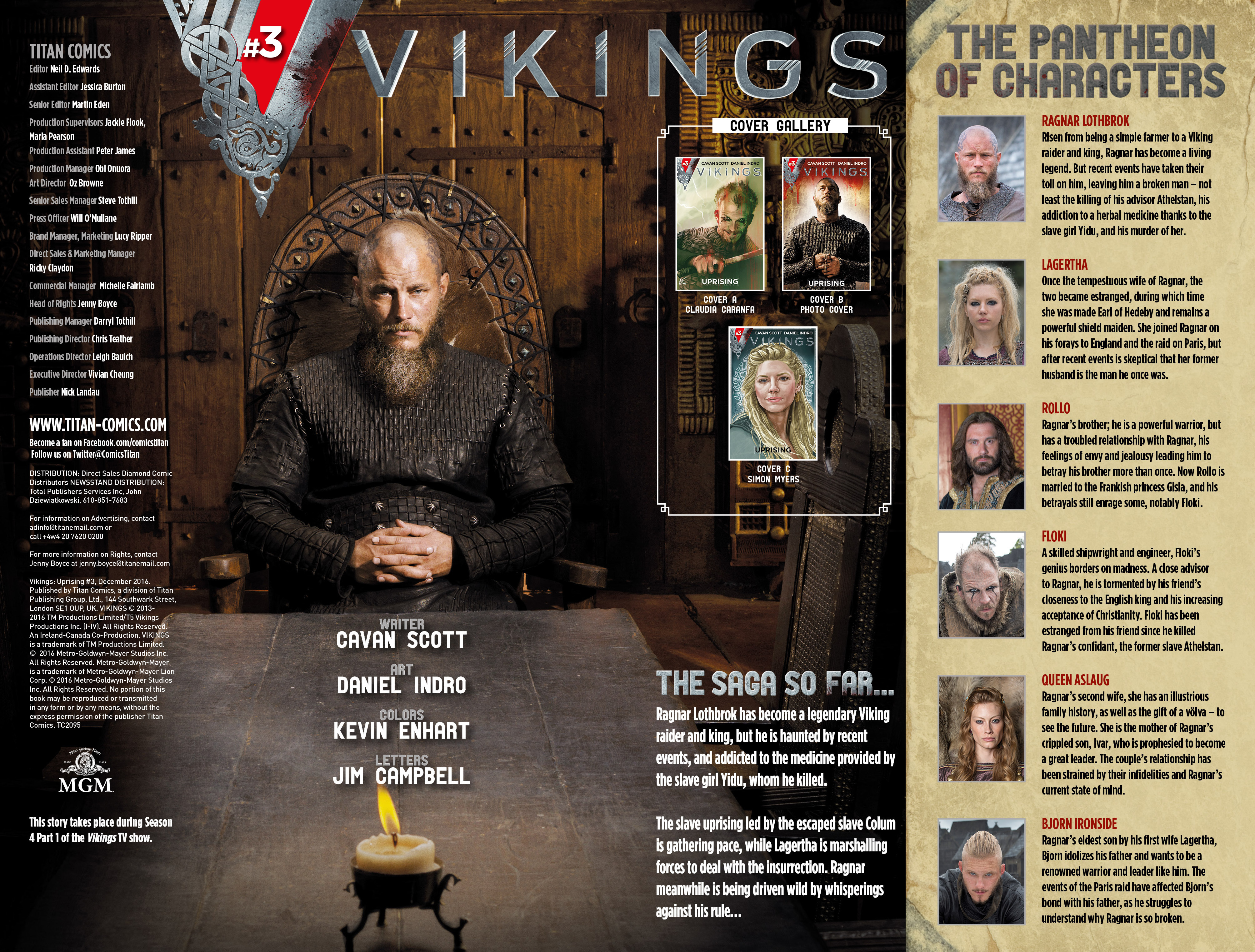 Read online Vikings: Uprising comic -  Issue #3 - 4