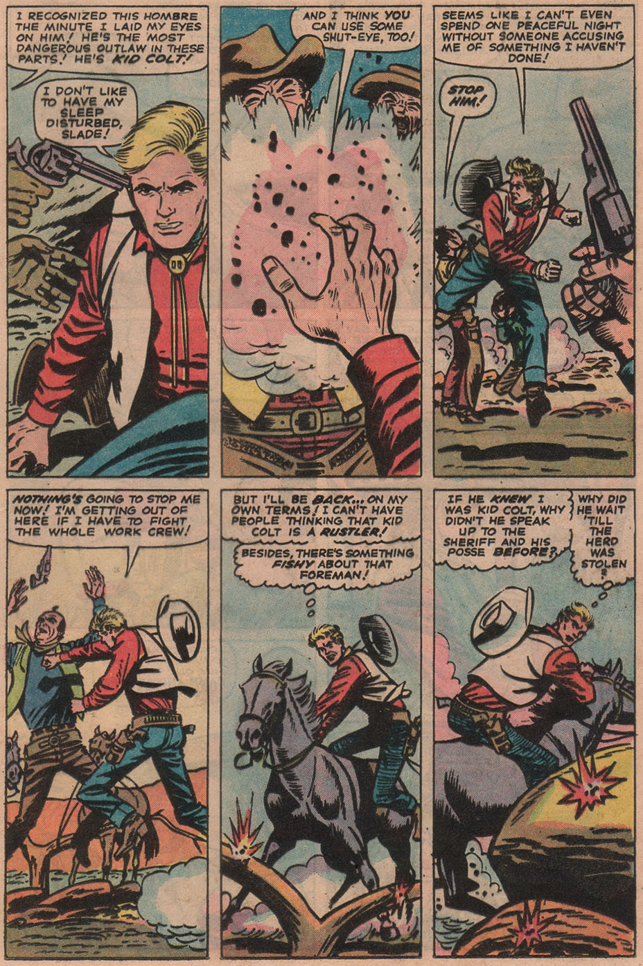Read online Kid Colt Outlaw comic -  Issue #177 - 17