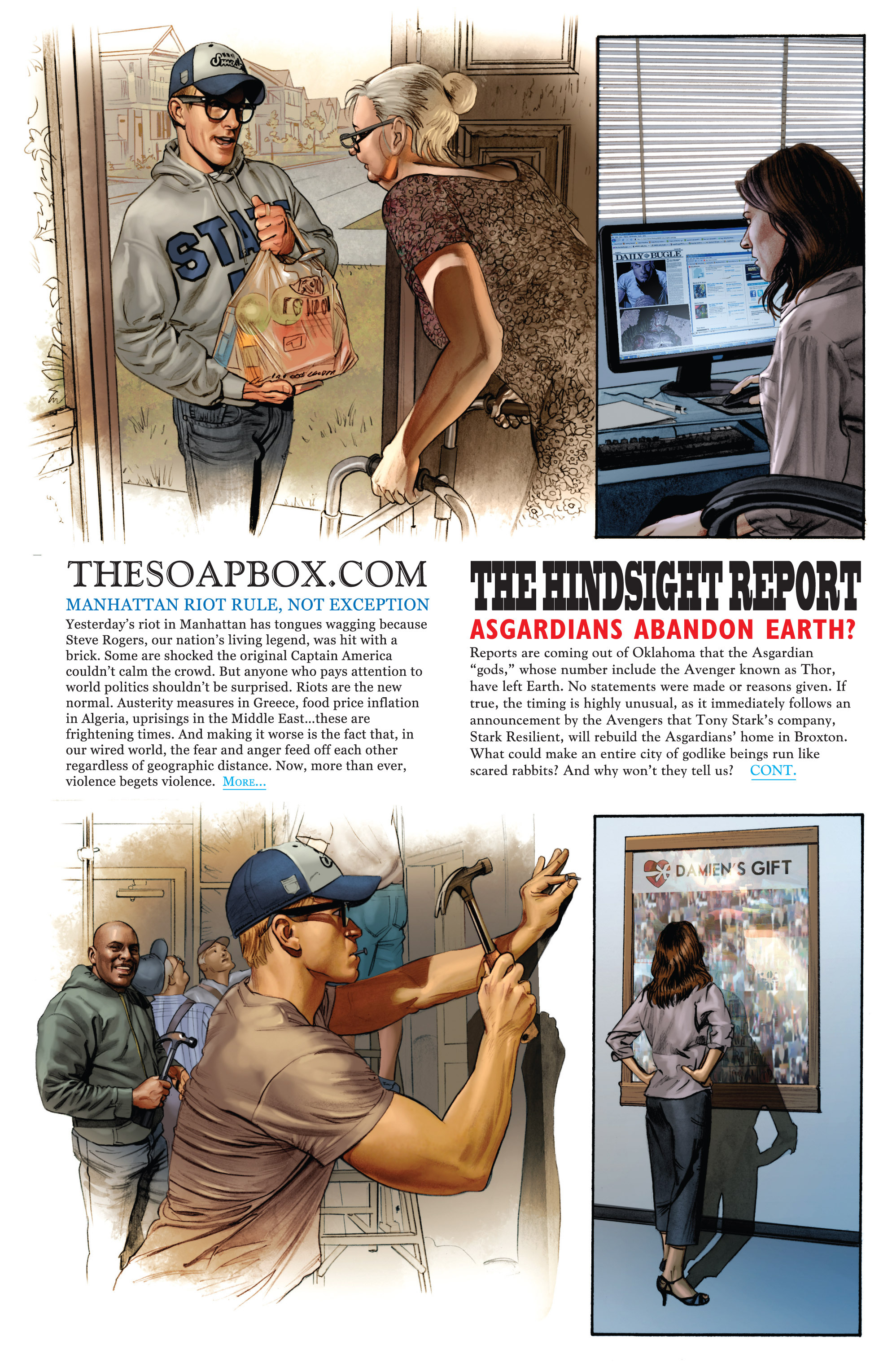 Read online Fear Itself: The Home Front comic -  Issue #1 - 10