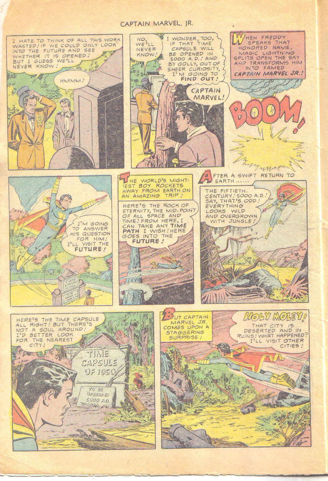 Read online Captain Marvel, Jr. comic -  Issue #90 - 4