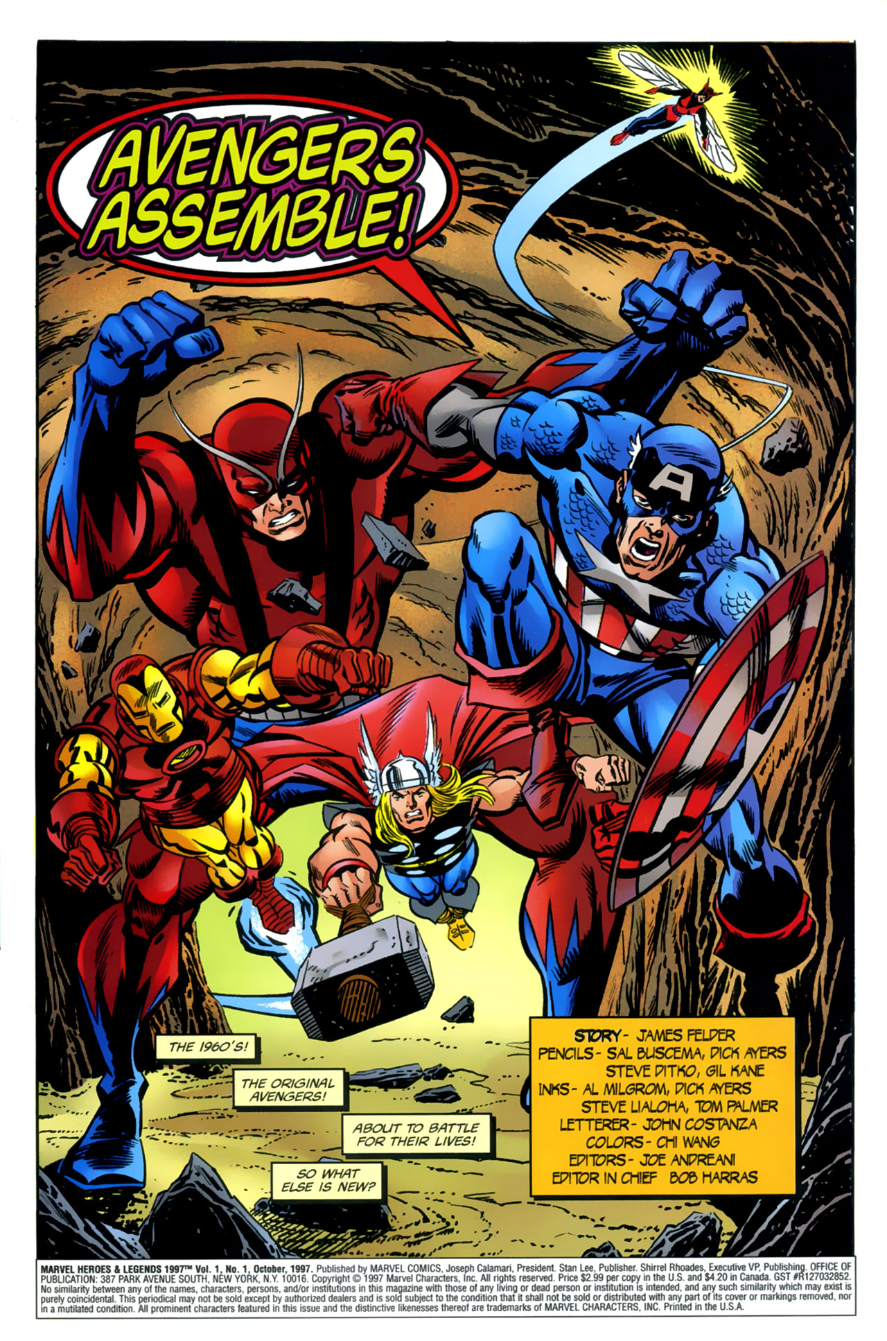 Read online Marvel Heroes & Legends (1997) comic -  Issue # Full - 2