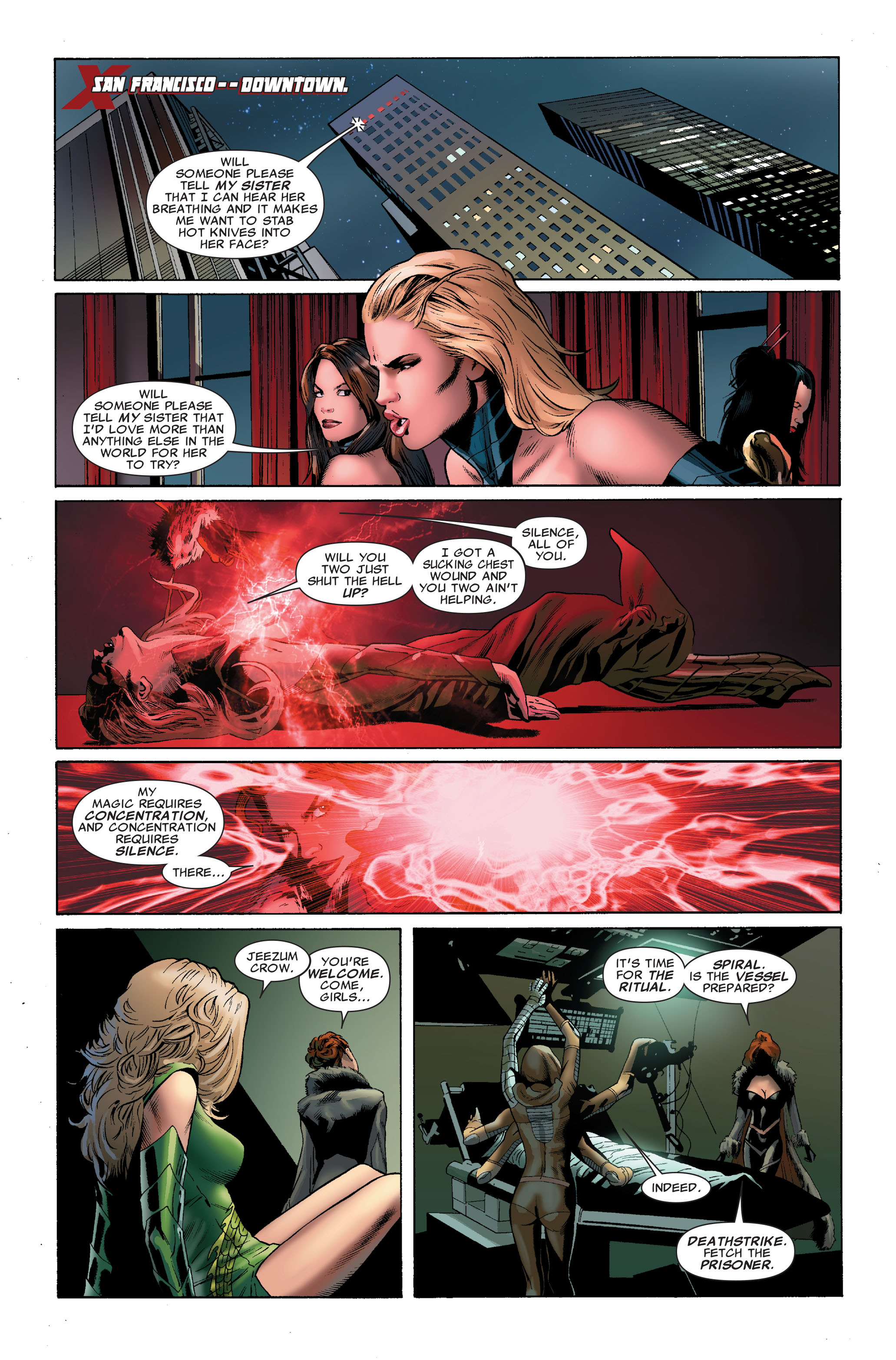 Read online Uncanny X-Men: Sisterhood comic -  Issue # TPB - 15