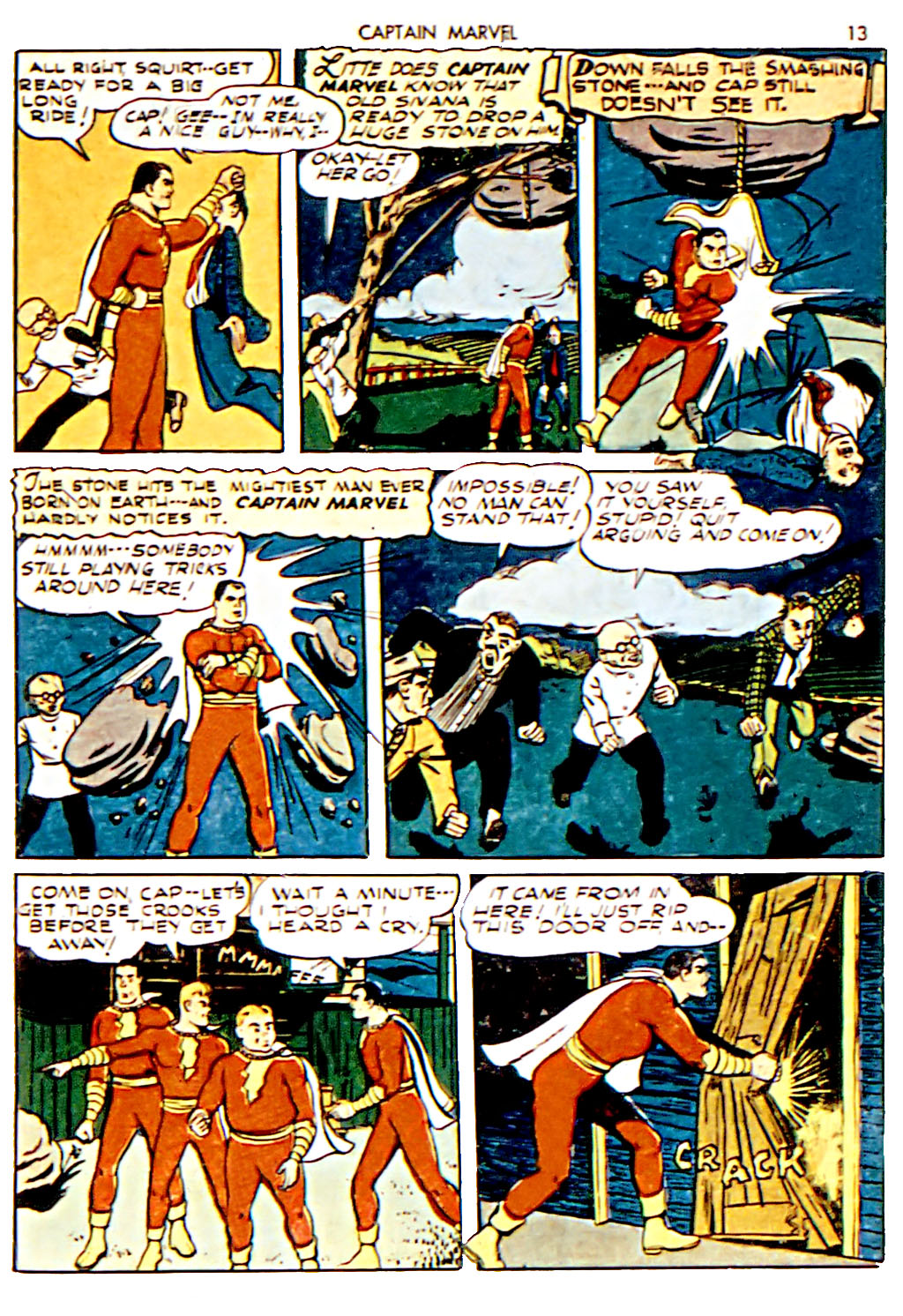 Read online Captain Marvel Adventures comic -  Issue #4 - 15