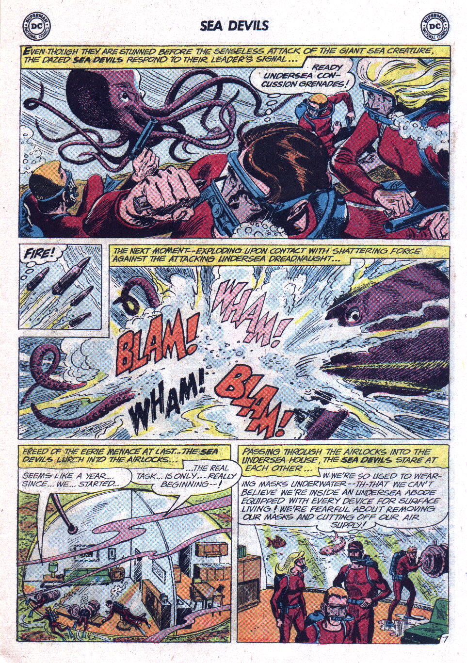 Read online Sea Devils comic -  Issue #11 - 11