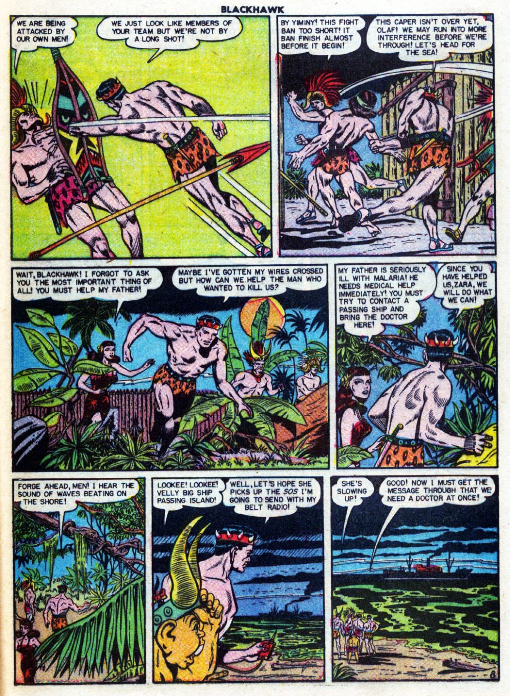 Read online Blackhawk (1957) comic -  Issue #41 - 33