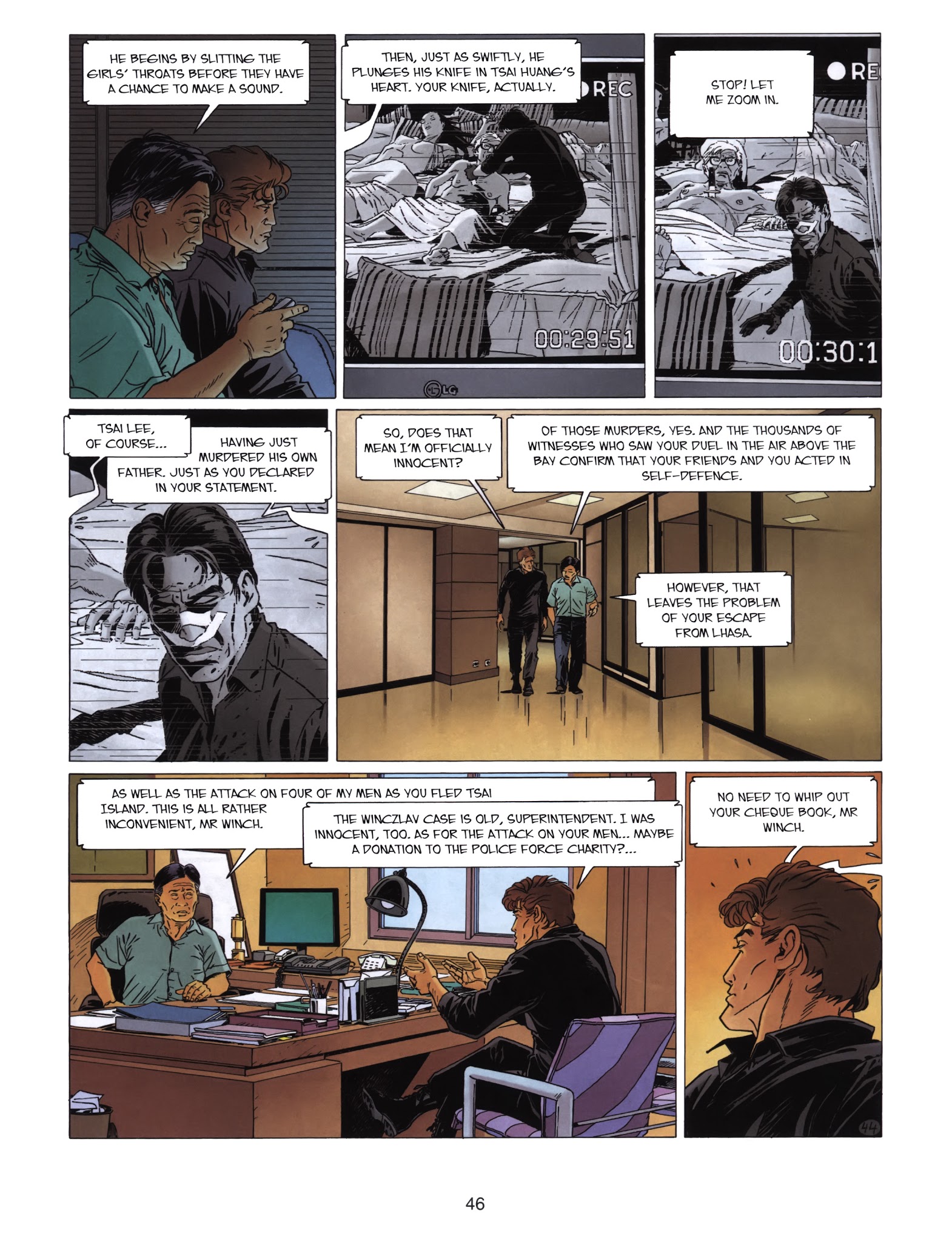 Read online Largo Winch comic -  Issue # TPB 12 - 54
