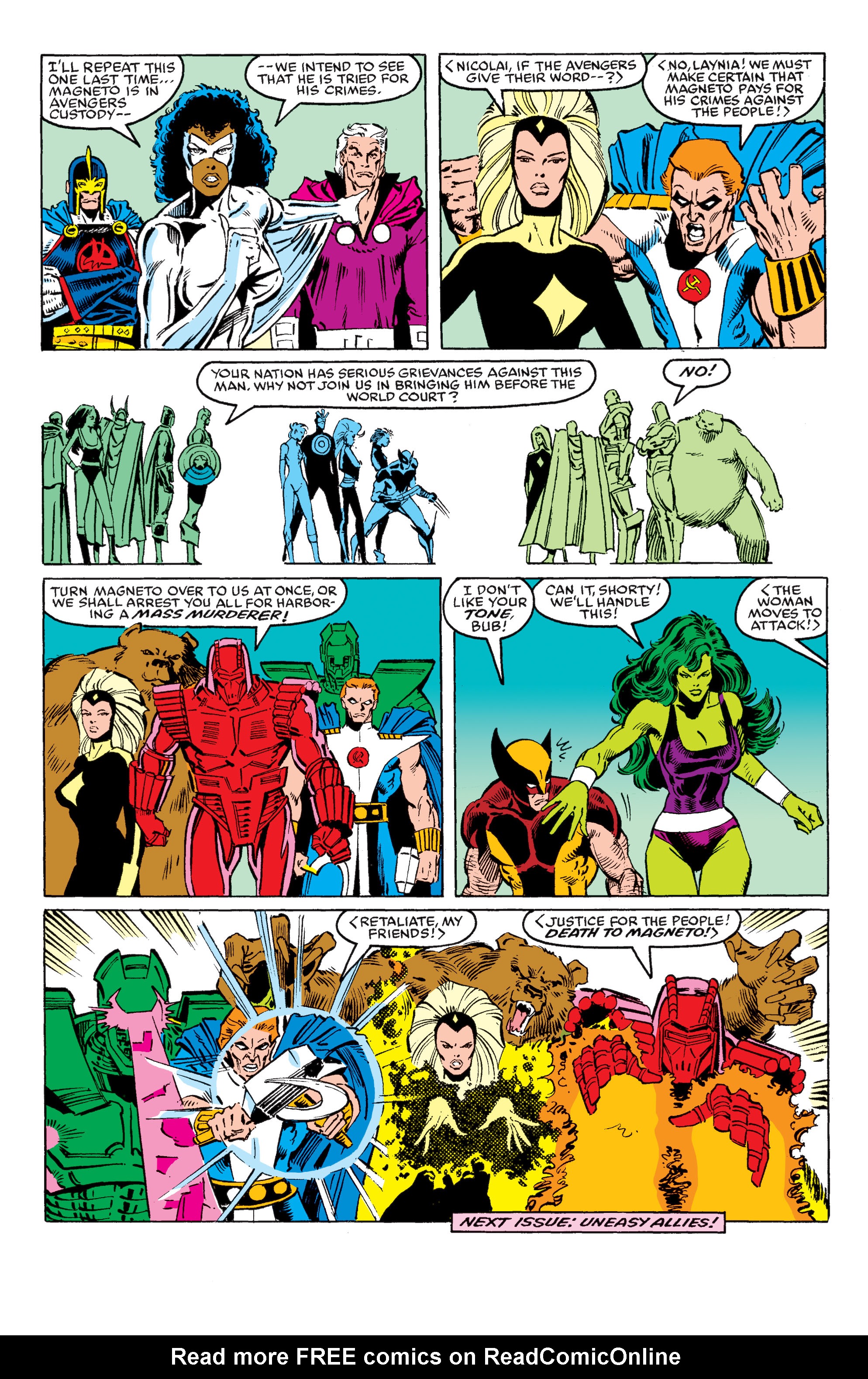 Read online The X-Men vs. the Avengers comic -  Issue #1 - 25