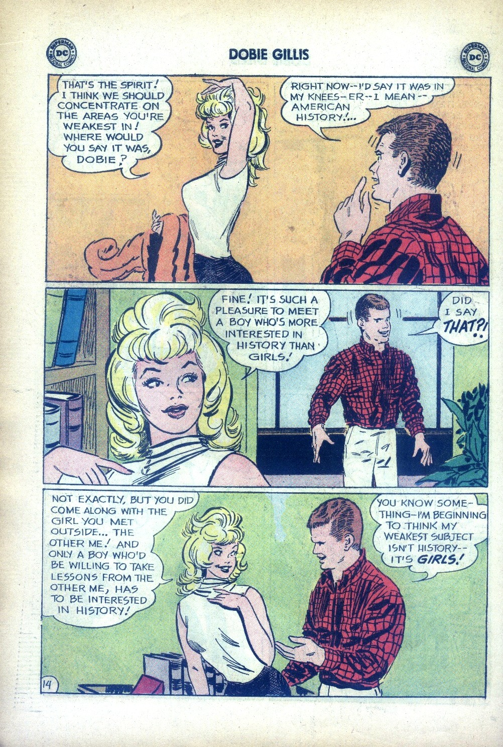 Read online Many Loves of Dobie Gillis comic -  Issue #17 - 18