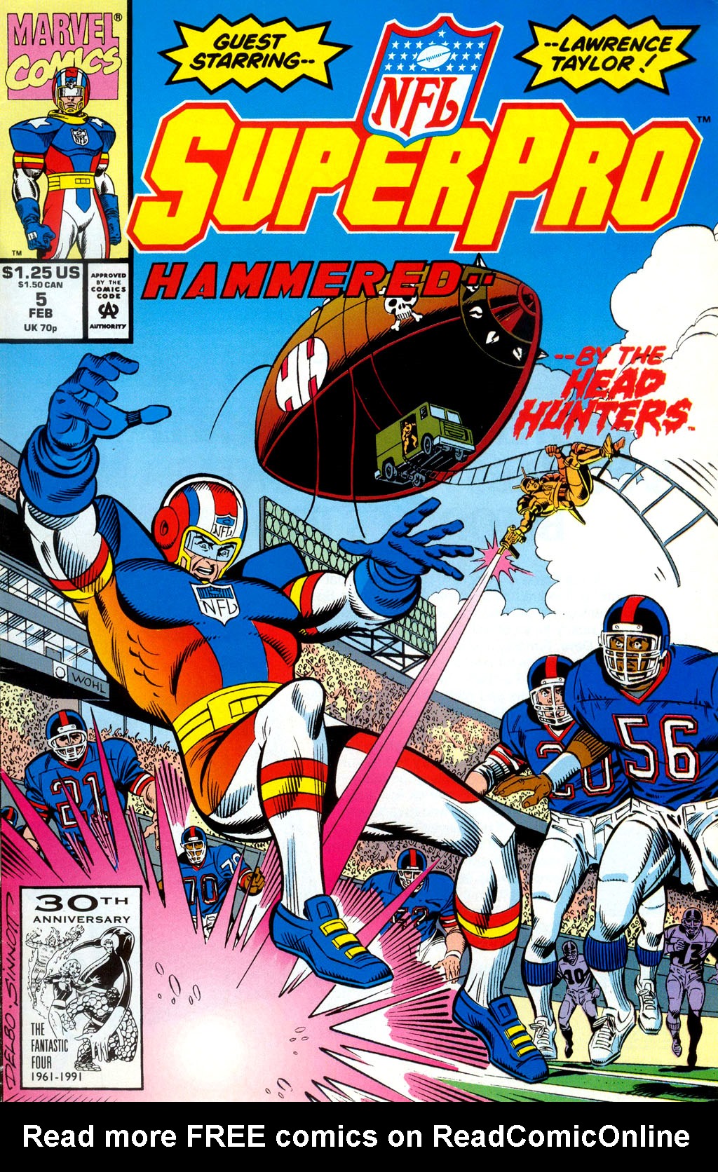 Read online NFL SuperPro comic -  Issue #5 - 1