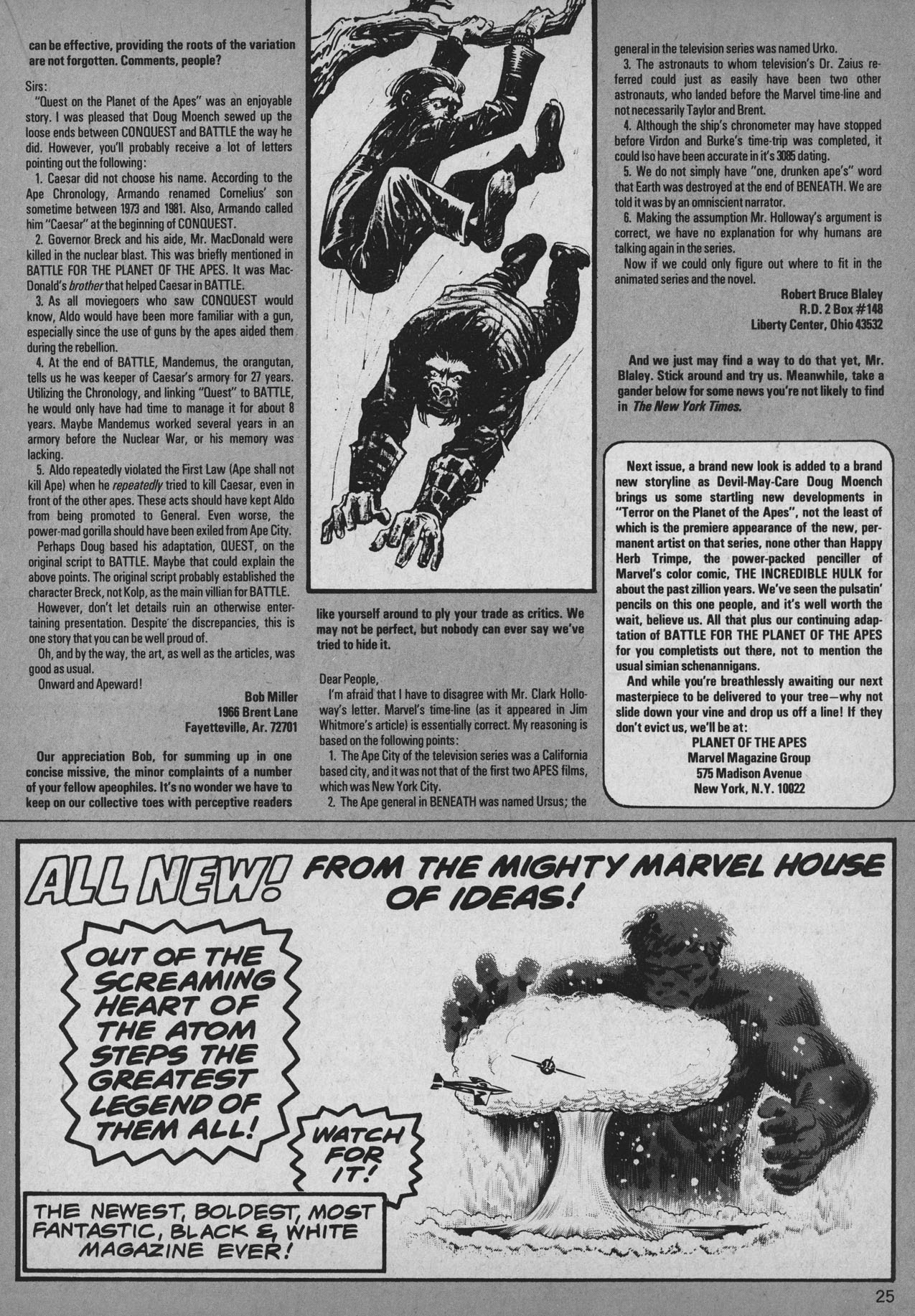Read online Planet of the Apes comic -  Issue #25 - 25
