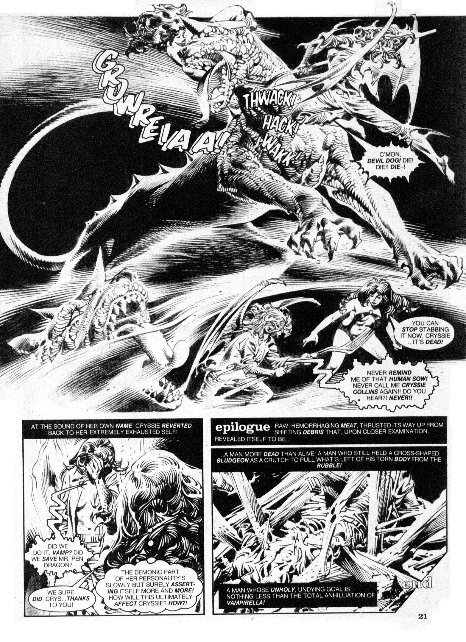 Read online Vampirella (1969) comic -  Issue #96 - 21
