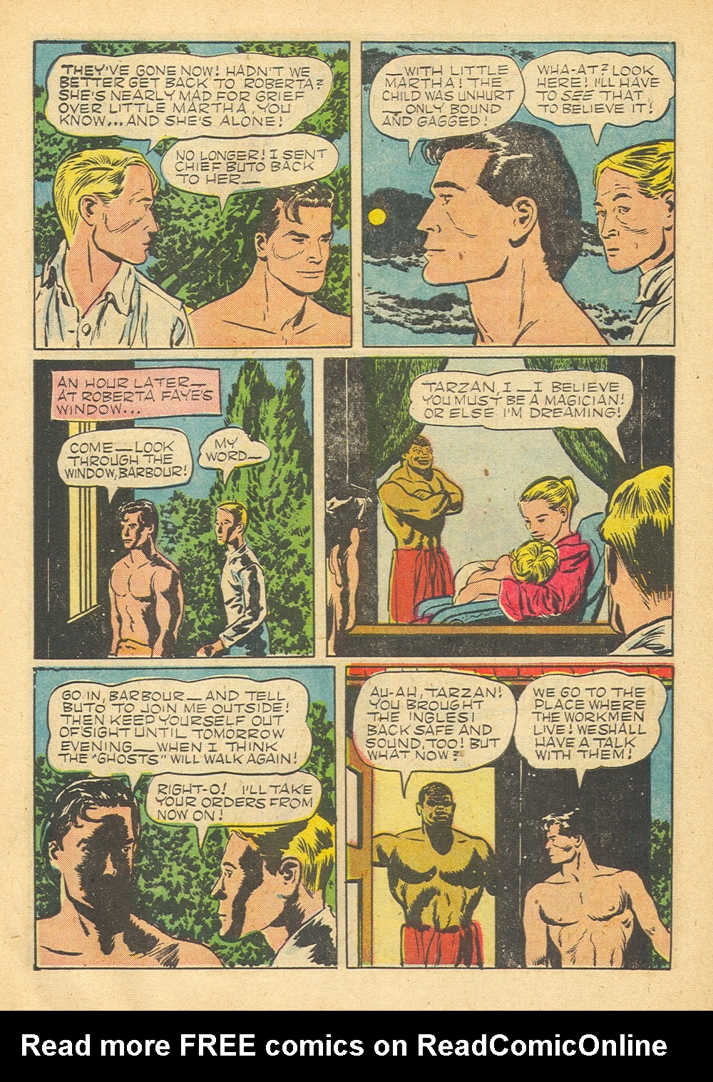 Read online Tarzan (1948) comic -  Issue #45 - 14