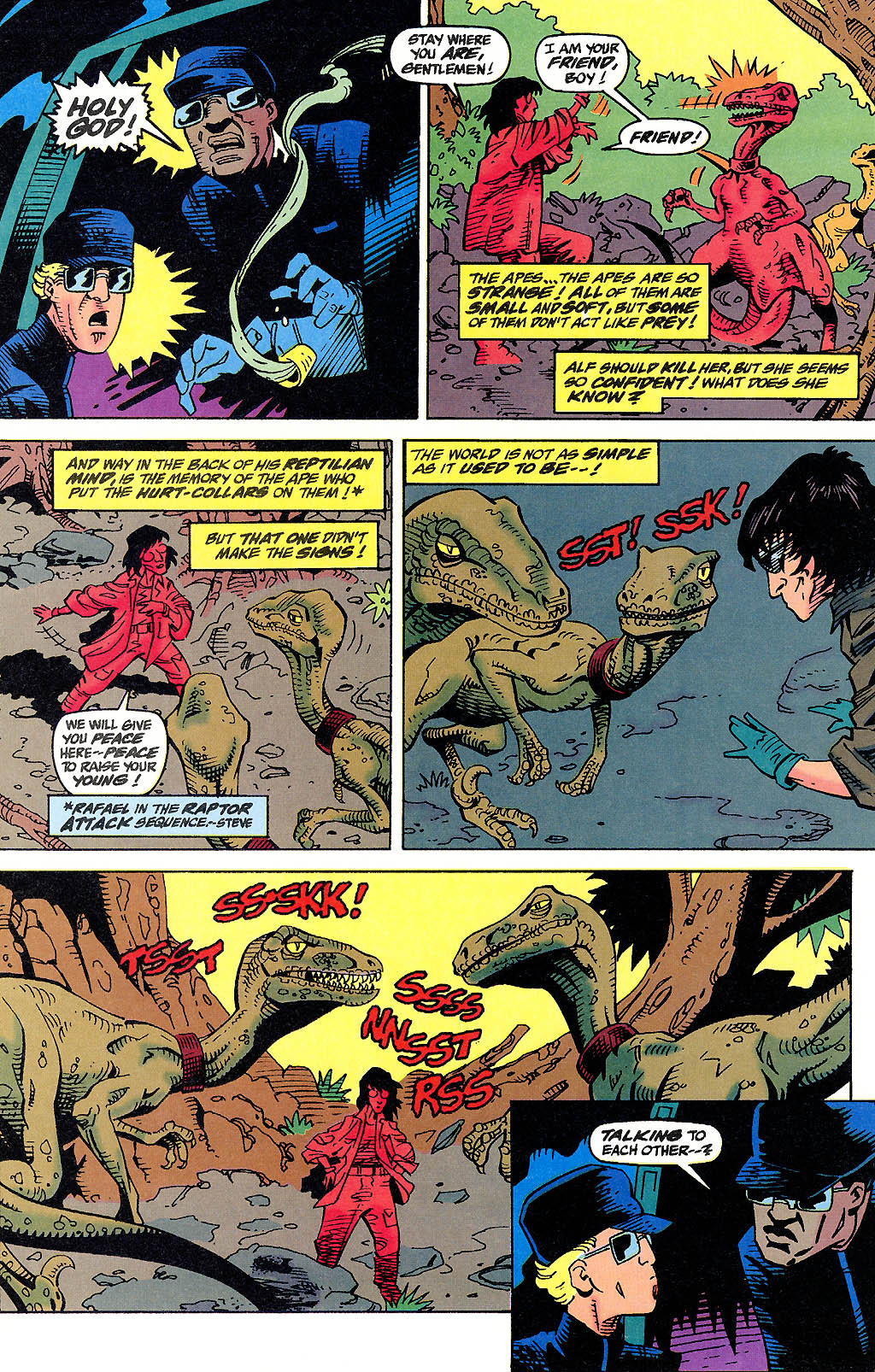 Read online Jurassic Park: Raptors Hijack comic -  Issue #2 - 15