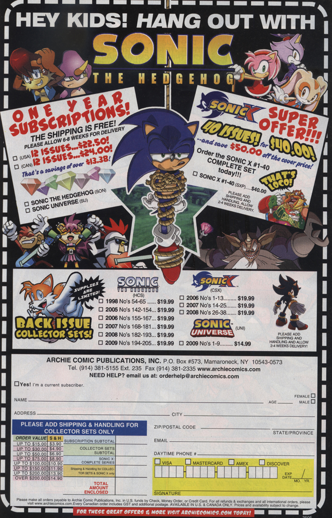 Read online Sonic Universe comic -  Issue #29 - 32
