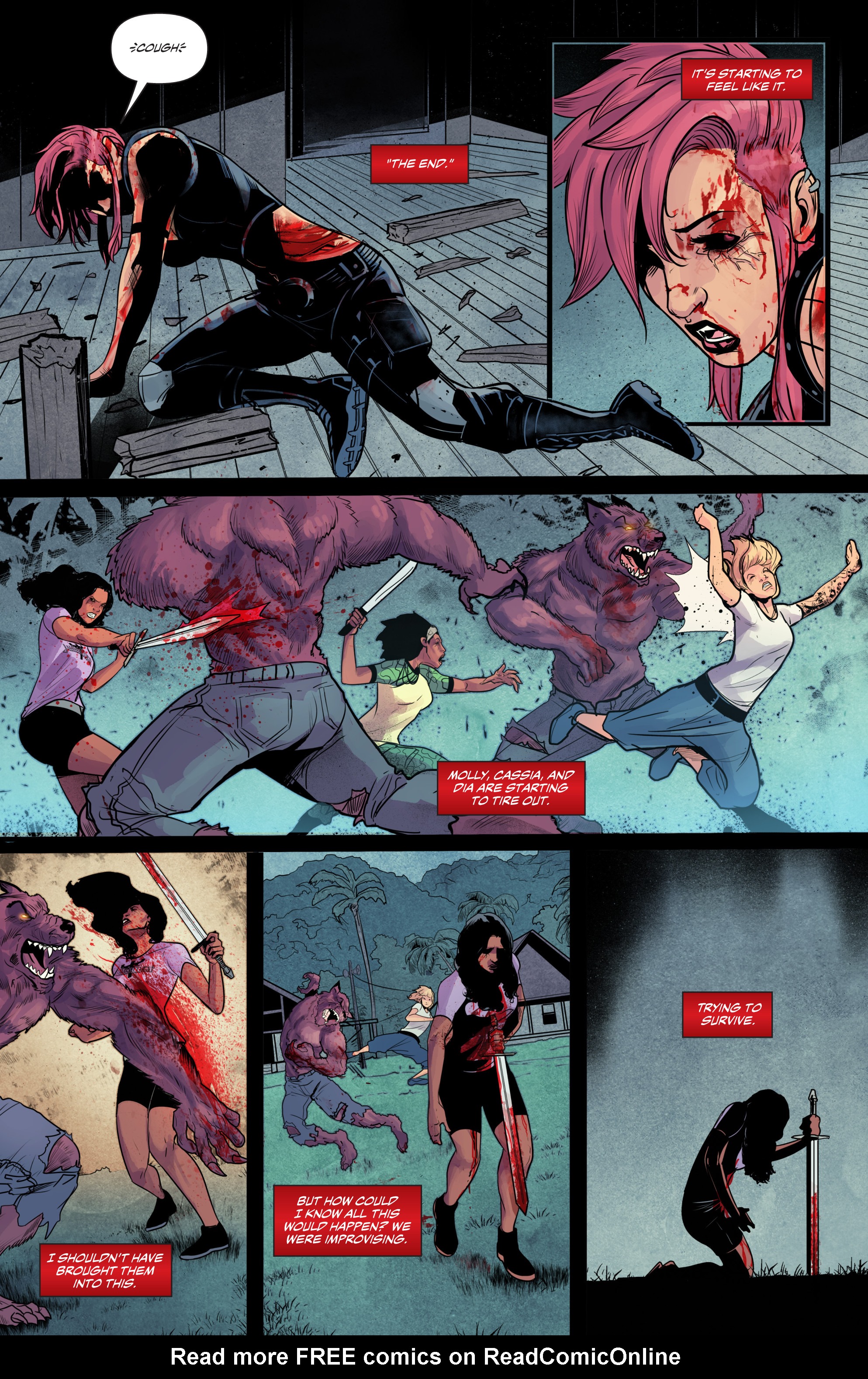 Read online Chastity Vol. 2 comic -  Issue #5 - 10