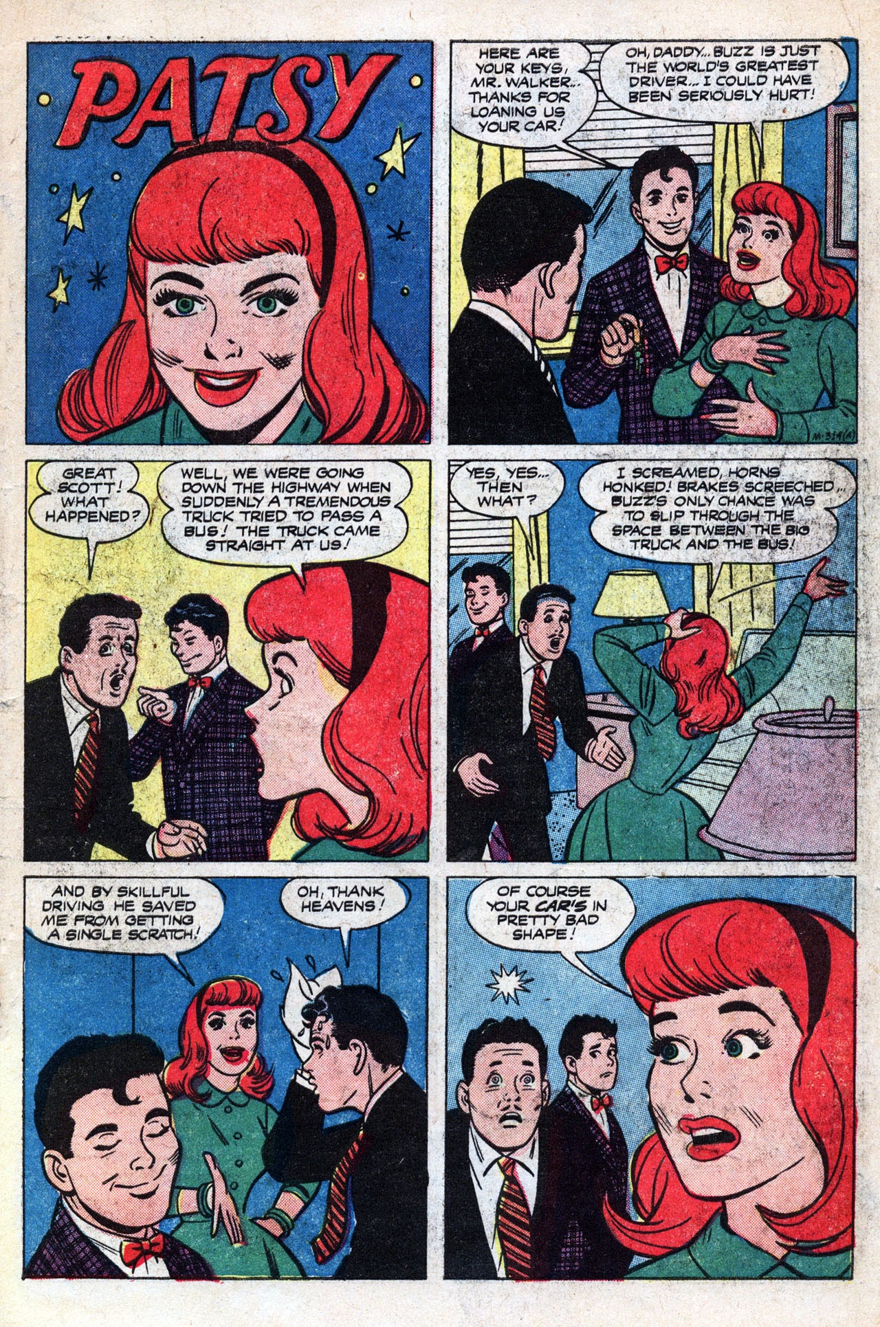 Read online A Date with Patsy comic -  Issue # Full - 3