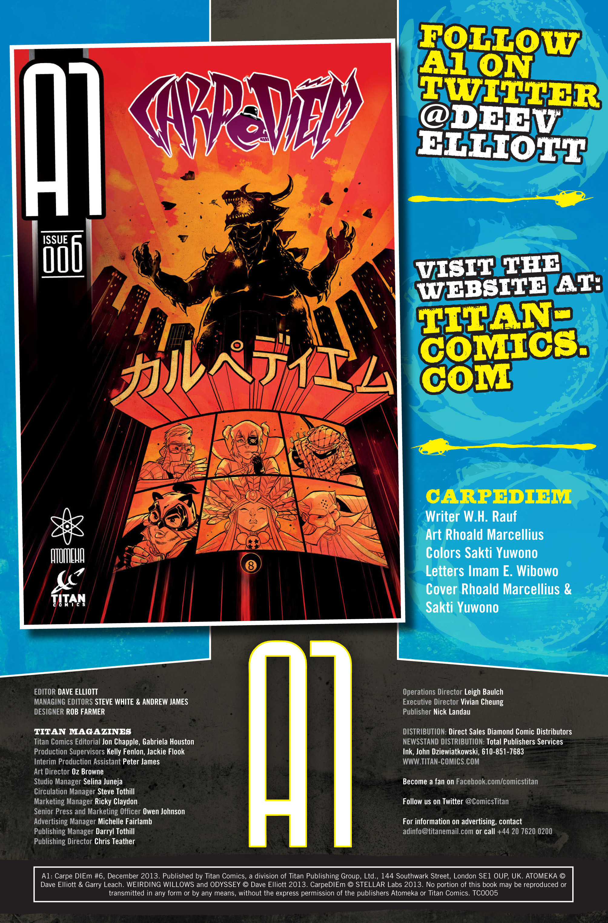 Read online A1: Carpe DIEm comic -  Issue #6 - 2