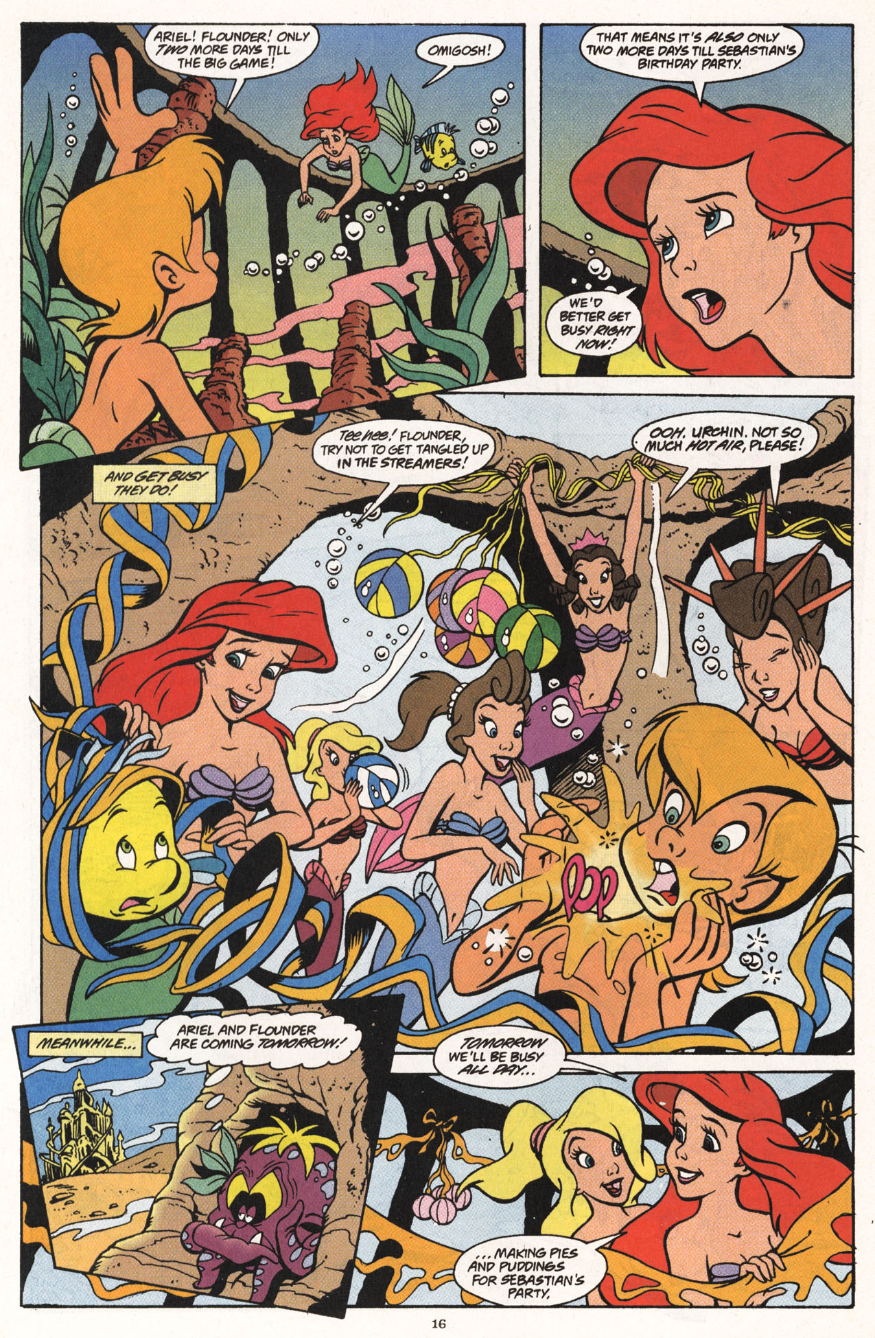 Read online Disney's The Little Mermaid comic -  Issue #10 - 18