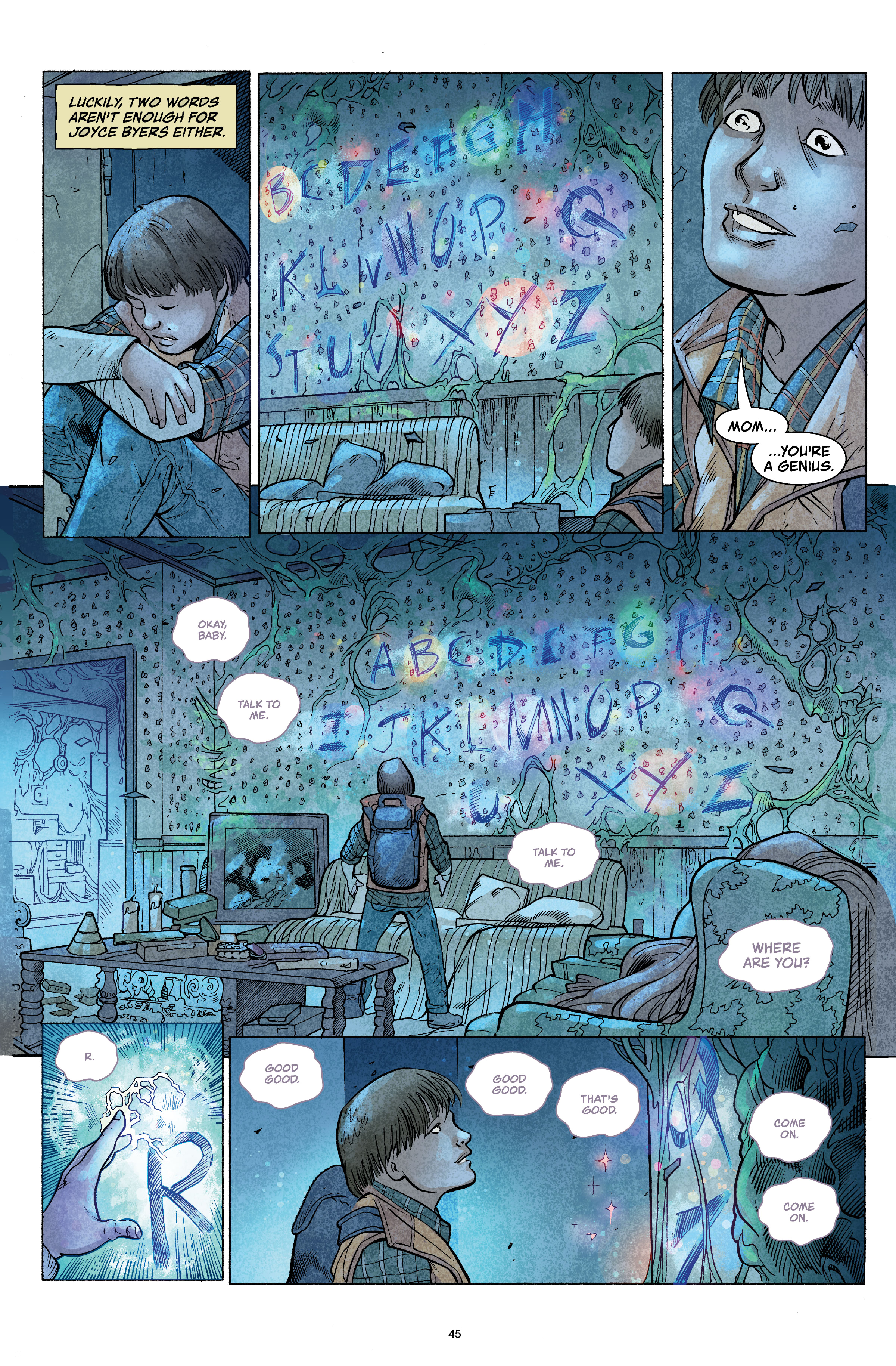 Read online Stranger Things Library Edition comic -  Issue # TPB 1 (Part 1) - 45