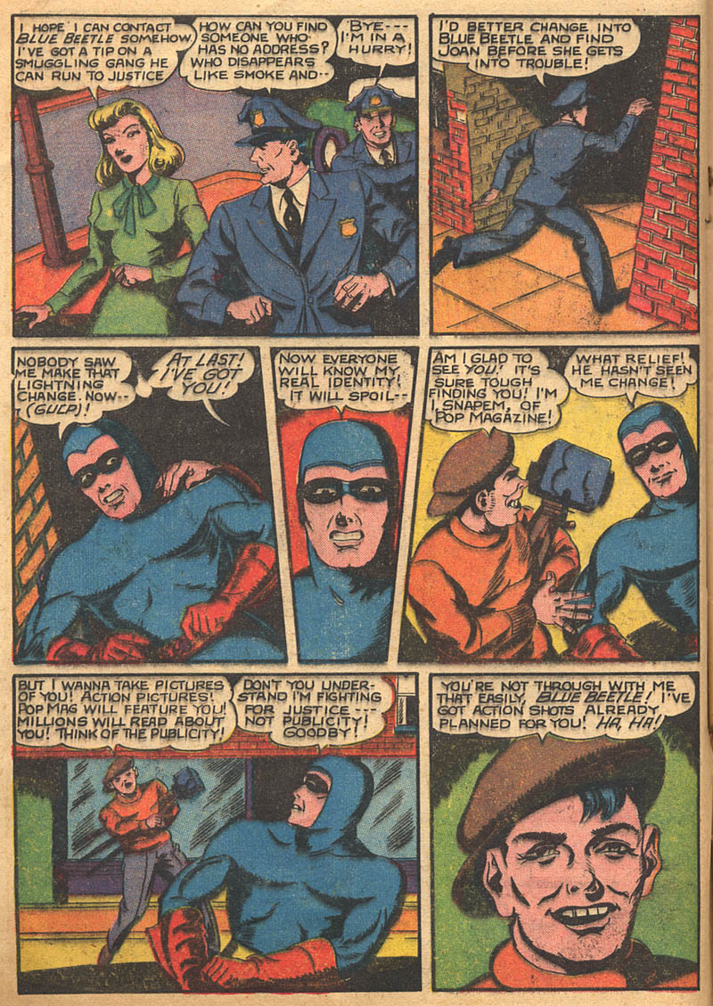 Read online The Blue Beetle comic -  Issue #41 - 4