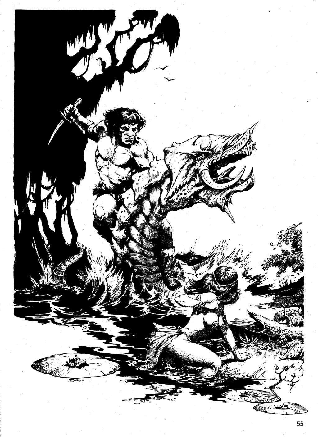 Read online The Savage Sword Of Conan comic -  Issue #85 - 54