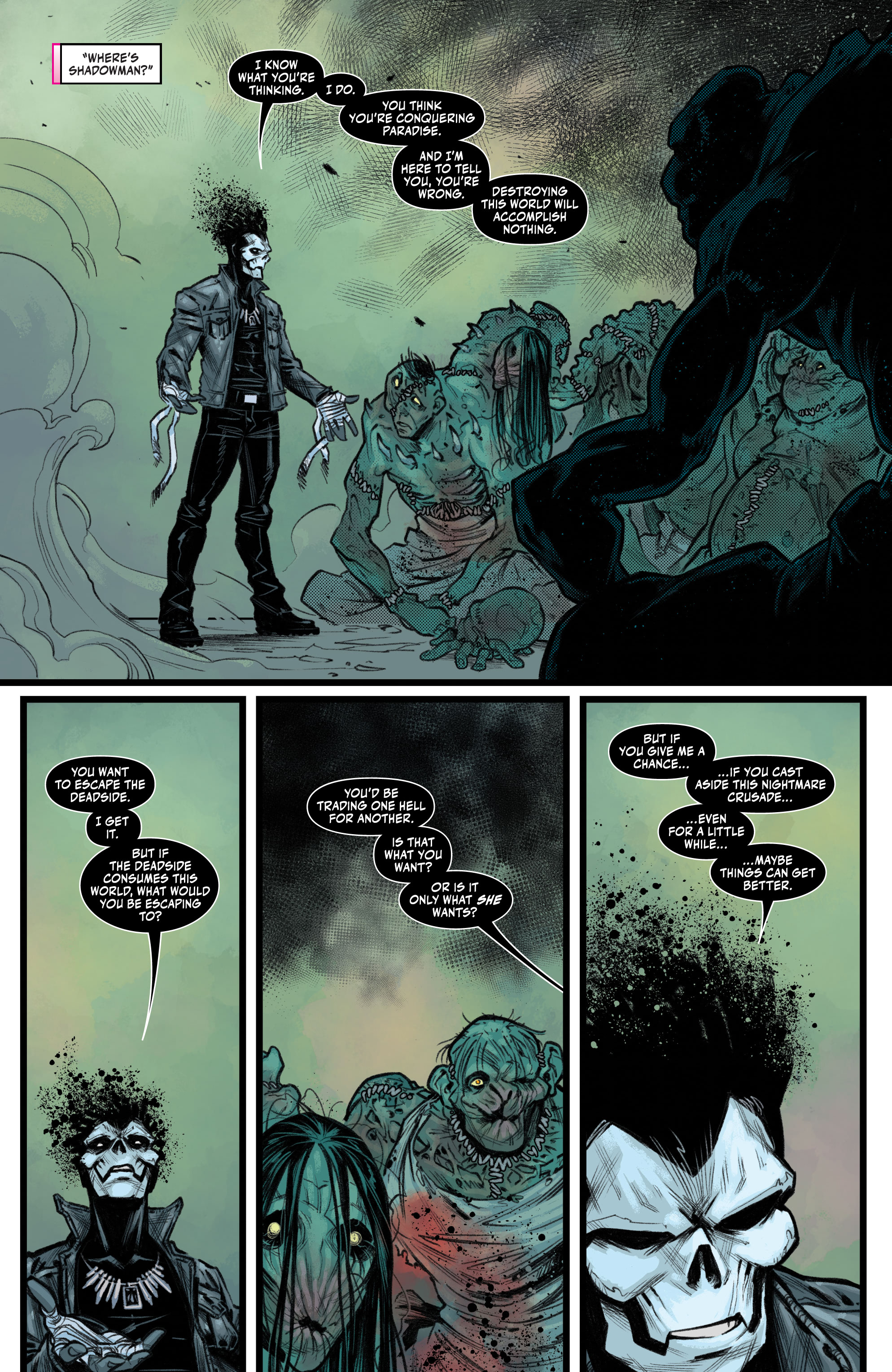Read online Shadowman (2021) comic -  Issue #6 - 10