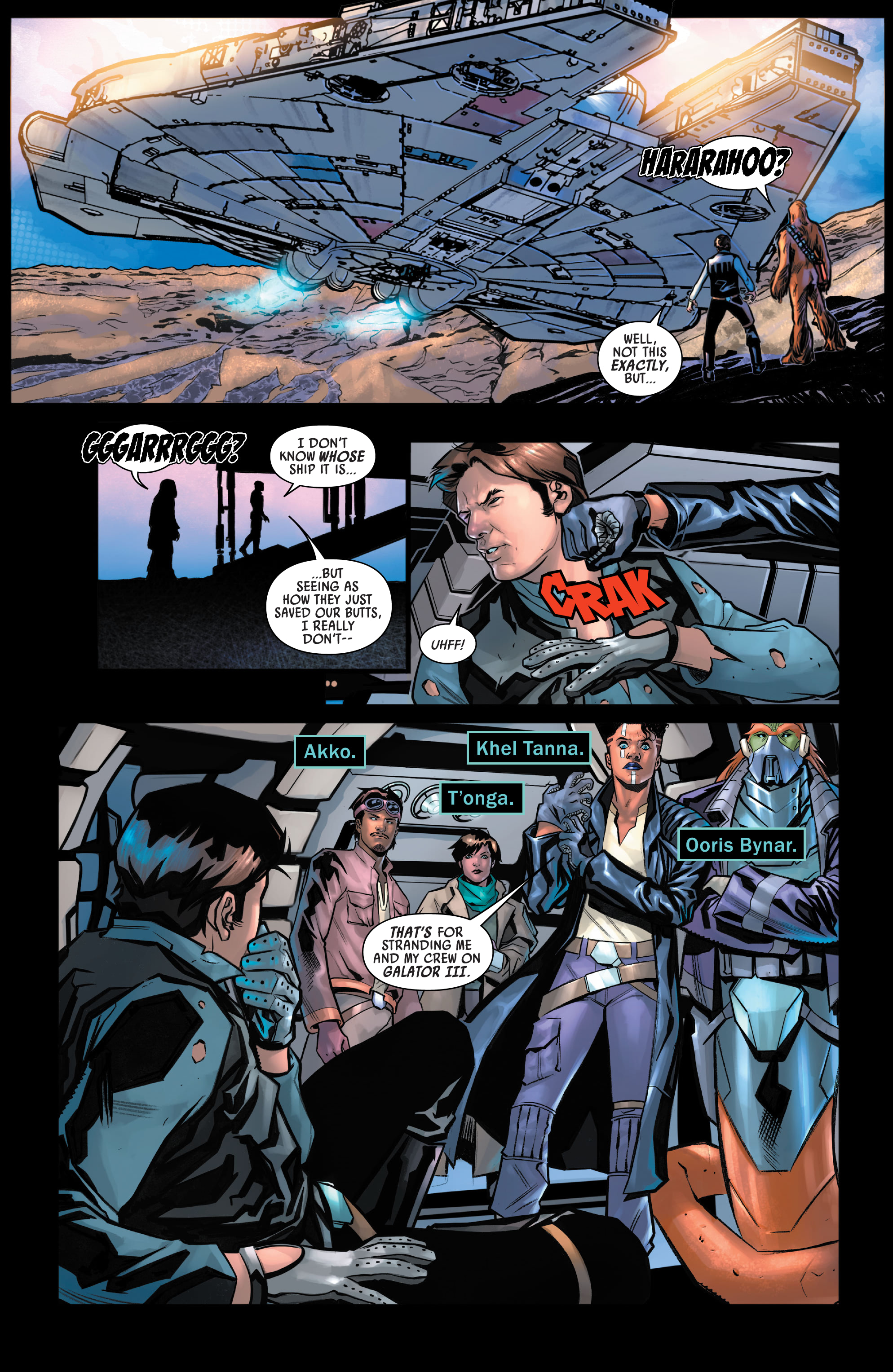 Read online Star Wars: Han Solo & Chewbacca comic -  Issue #5 - 4
