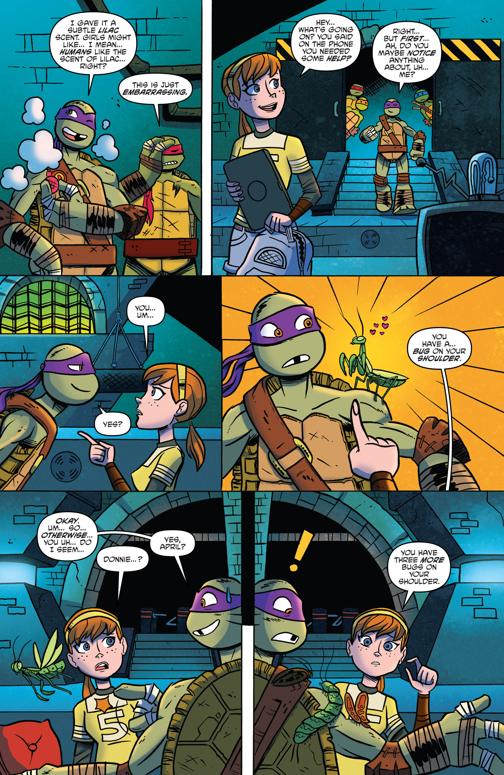Read online Teenage Mutant Ninja Turtles New Animated Adventures comic -  Issue #14 - 4