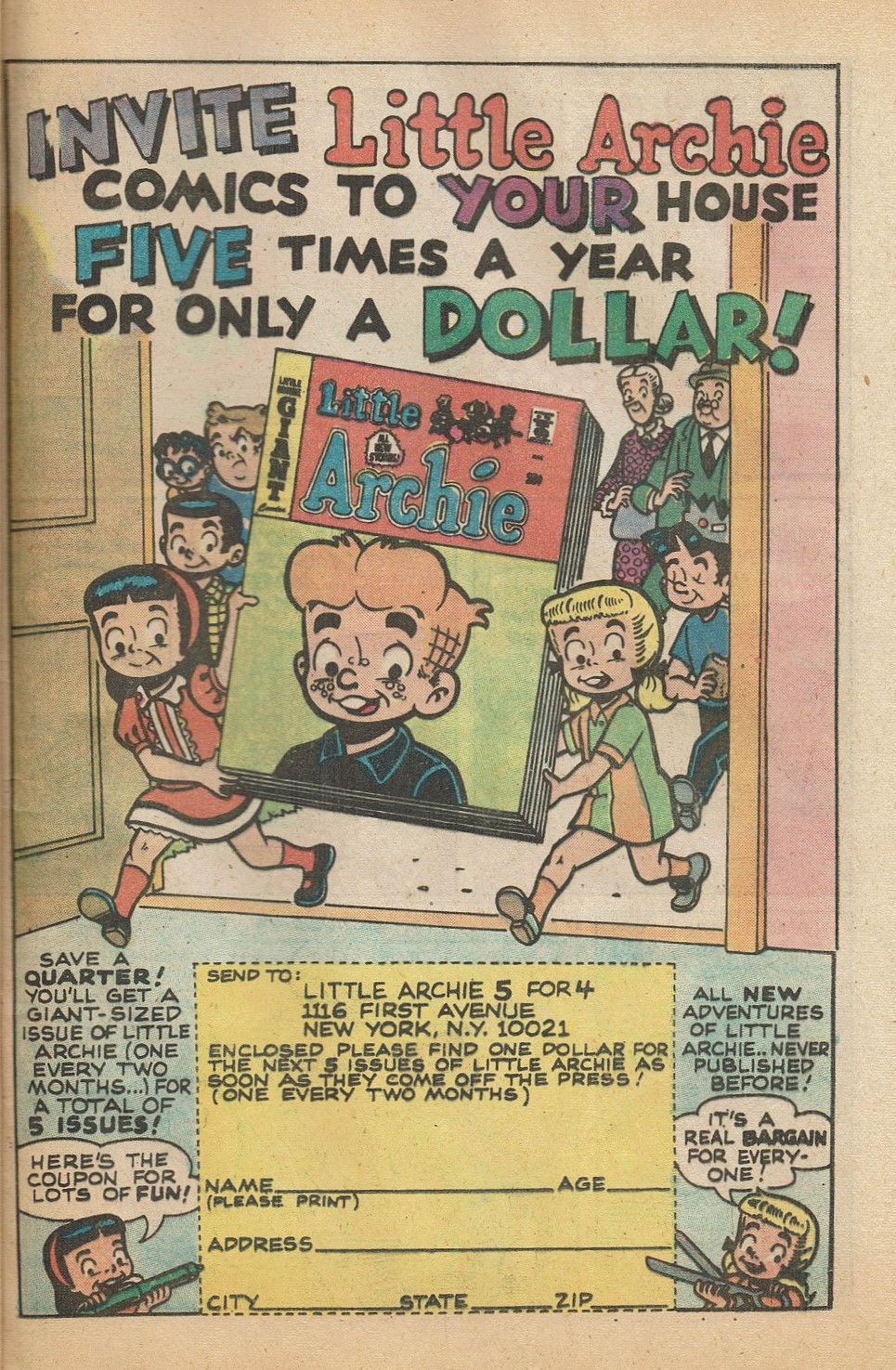 Read online The Adventures of Little Archie comic -  Issue #69 - 36