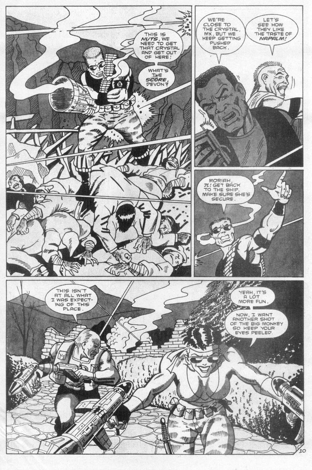 Read online Ape City comic -  Issue #3 - 12