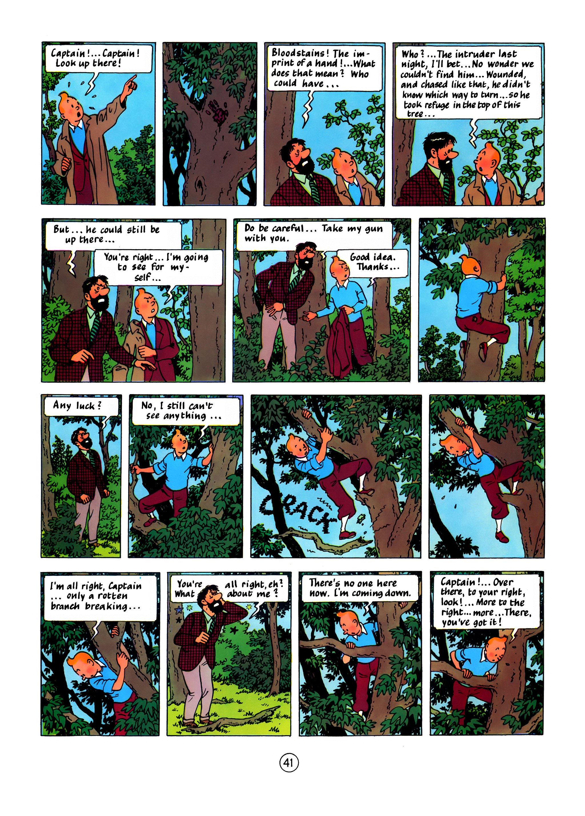 Read online The Adventures of Tintin comic -  Issue #13 - 44