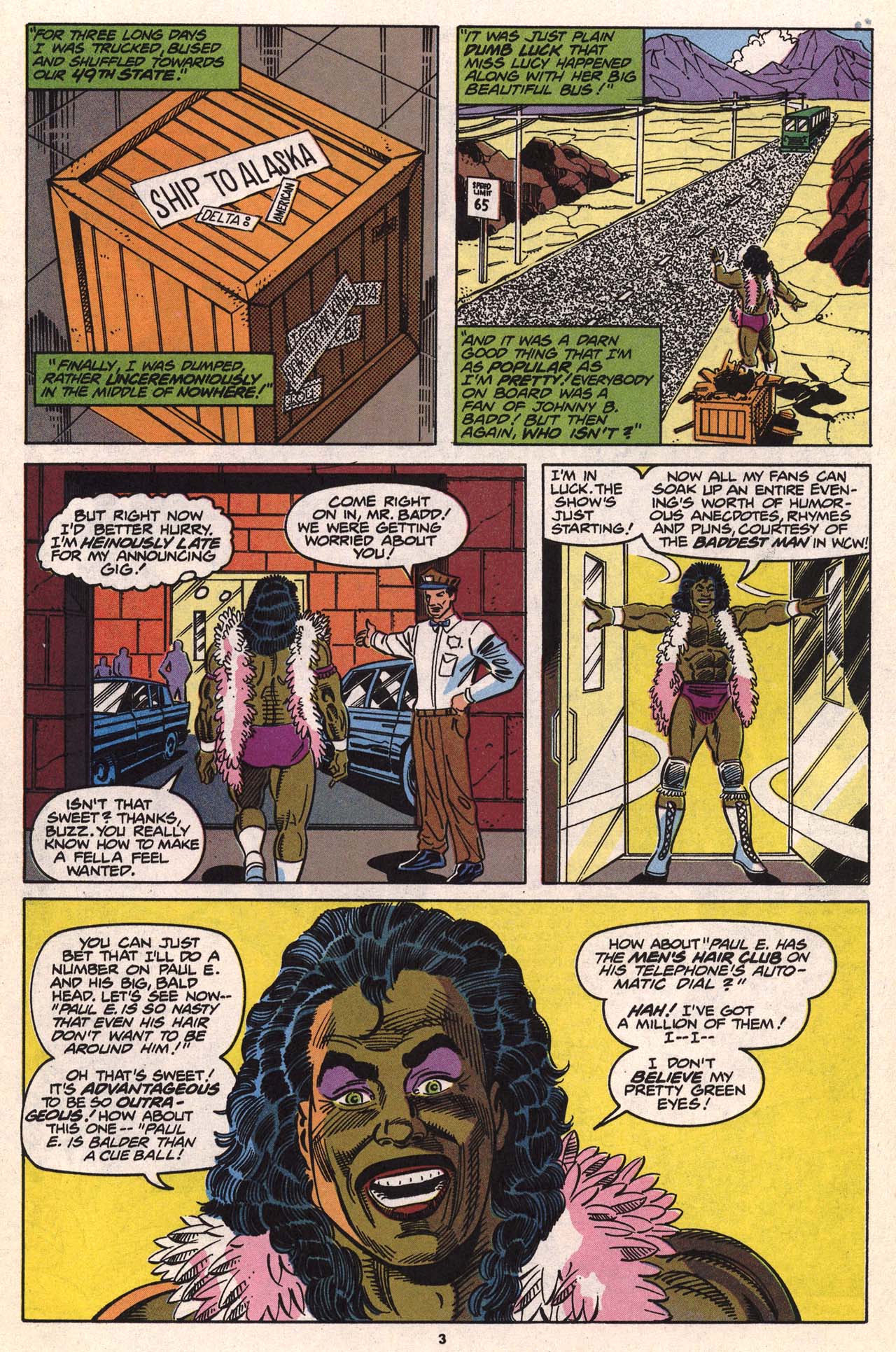 Read online WCW World Championship Wrestling comic -  Issue #9 - 5