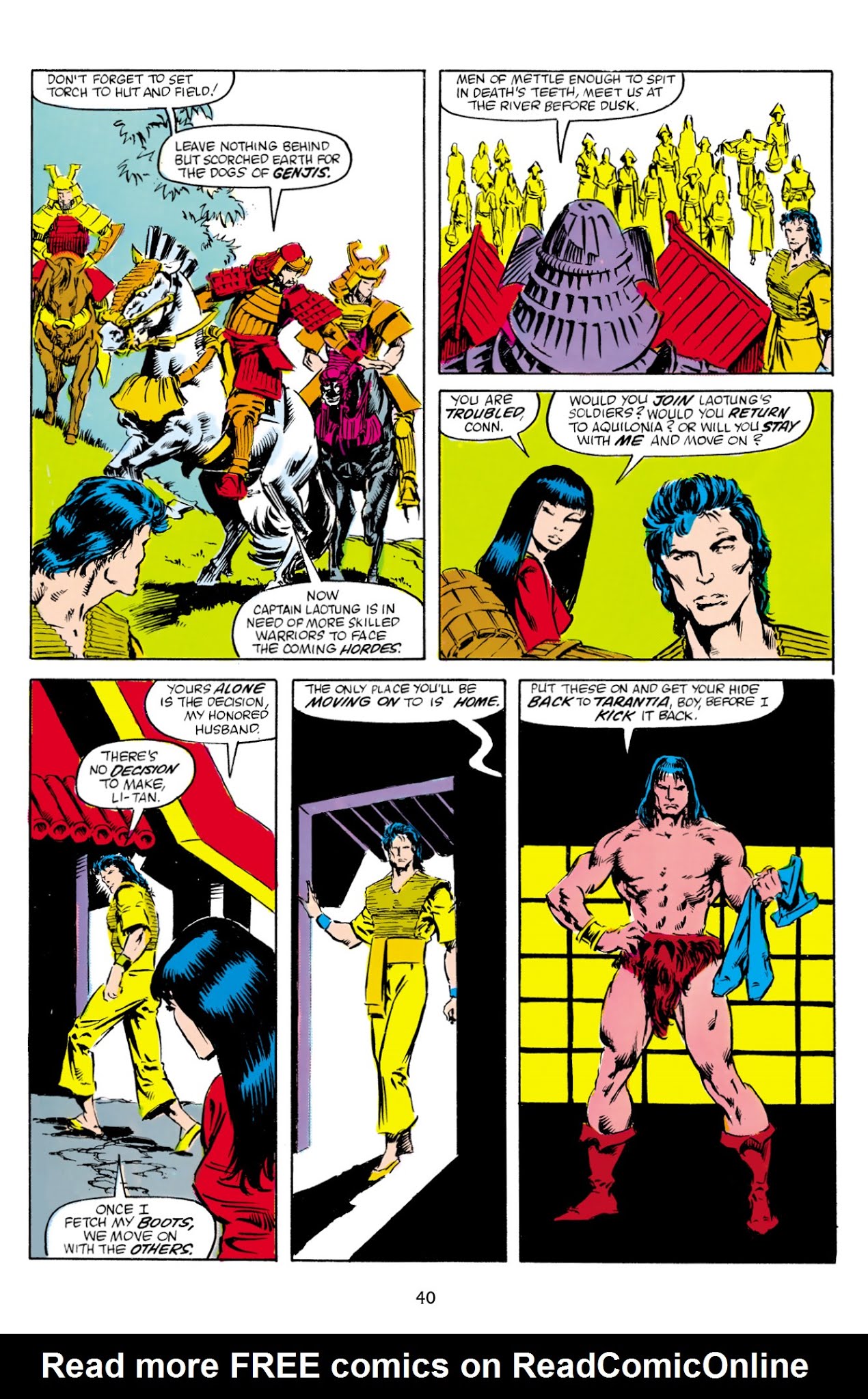 Read online The Chronicles of King Conan comic -  Issue # TPB 6 (Part 1) - 40