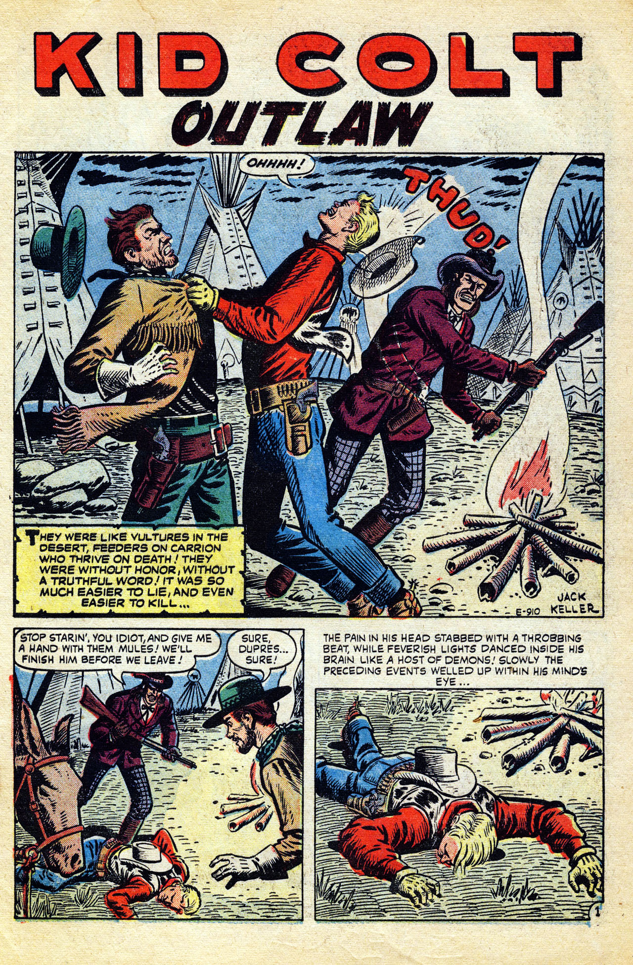Read online Kid Colt Outlaw comic -  Issue #41 - 3
