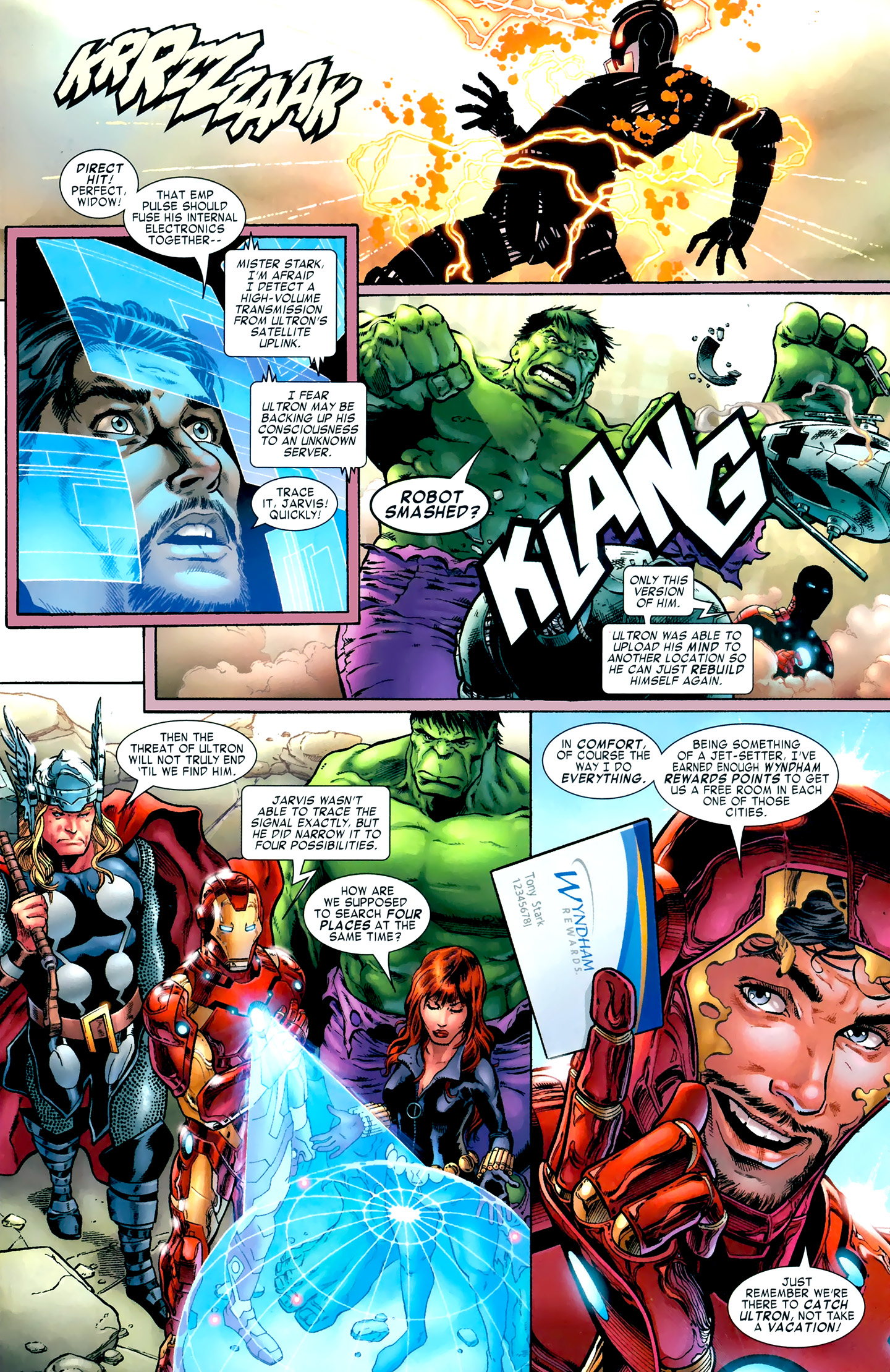 Read online Avengers: Ultron Quest comic -  Issue # Full - 5
