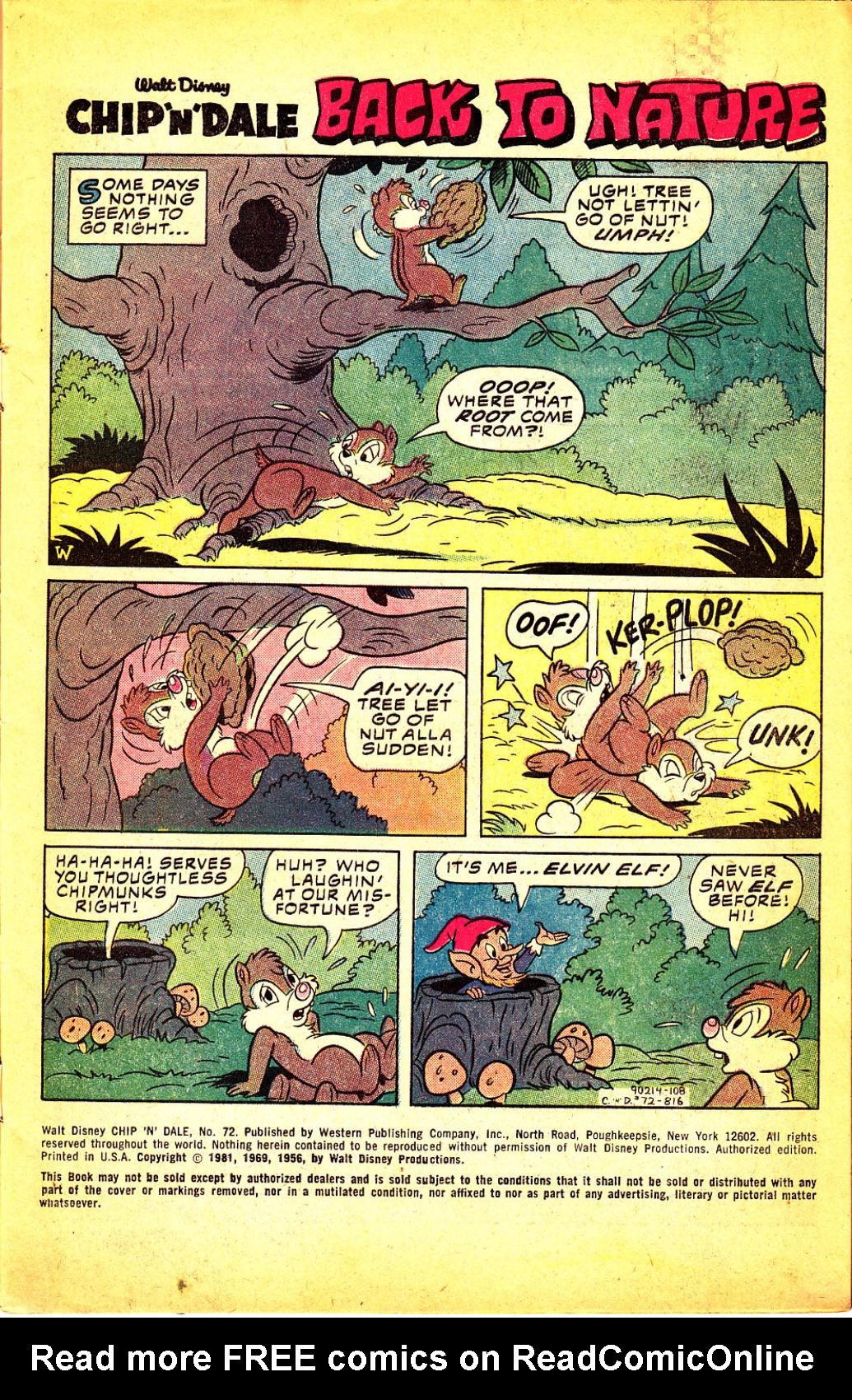 Read online Walt Disney Chip 'n' Dale comic -  Issue #72 - 3