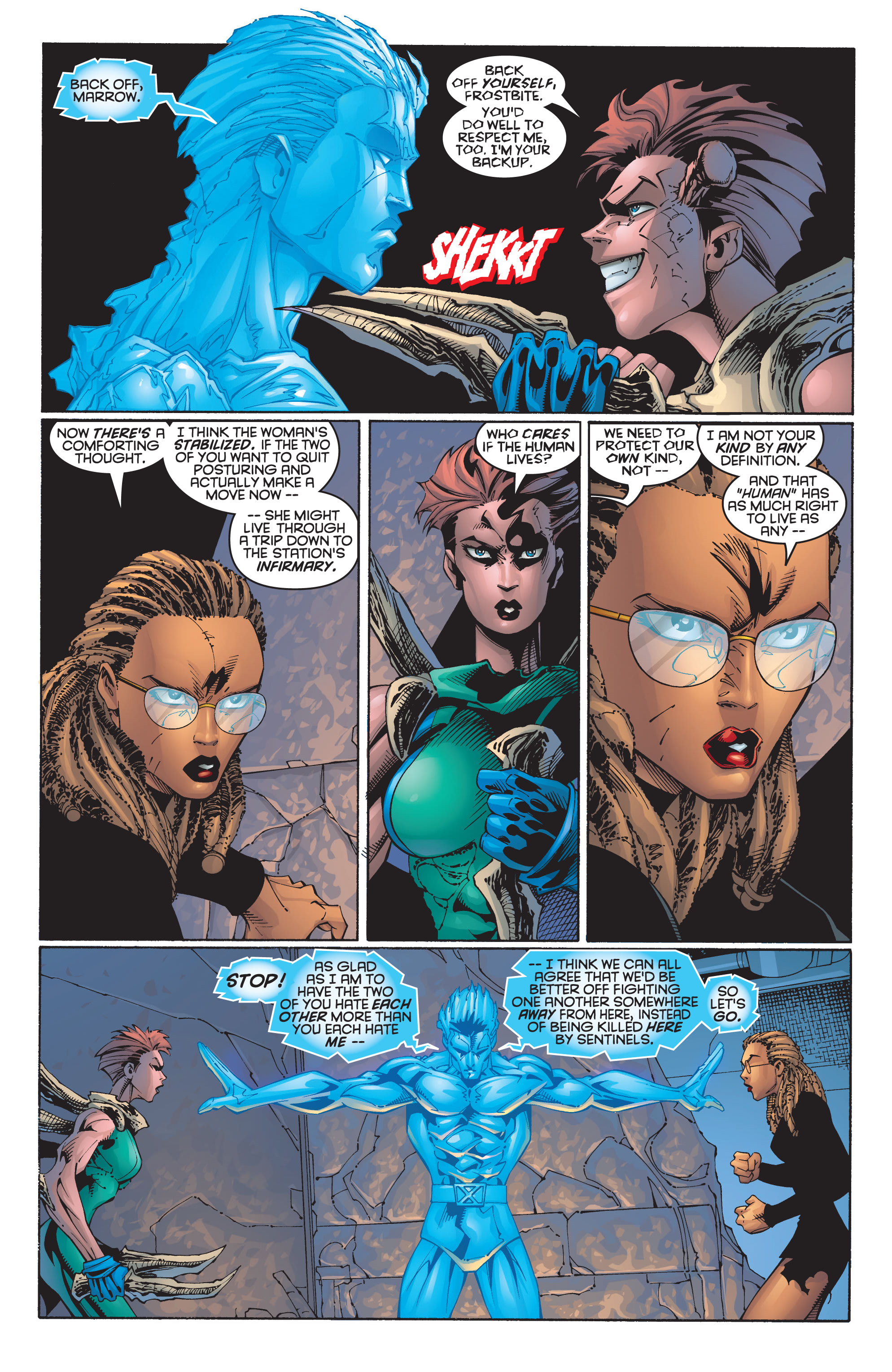 Read online X-Men Milestones: Operation Zero Tolerance comic -  Issue # TPB (Part 3) - 97